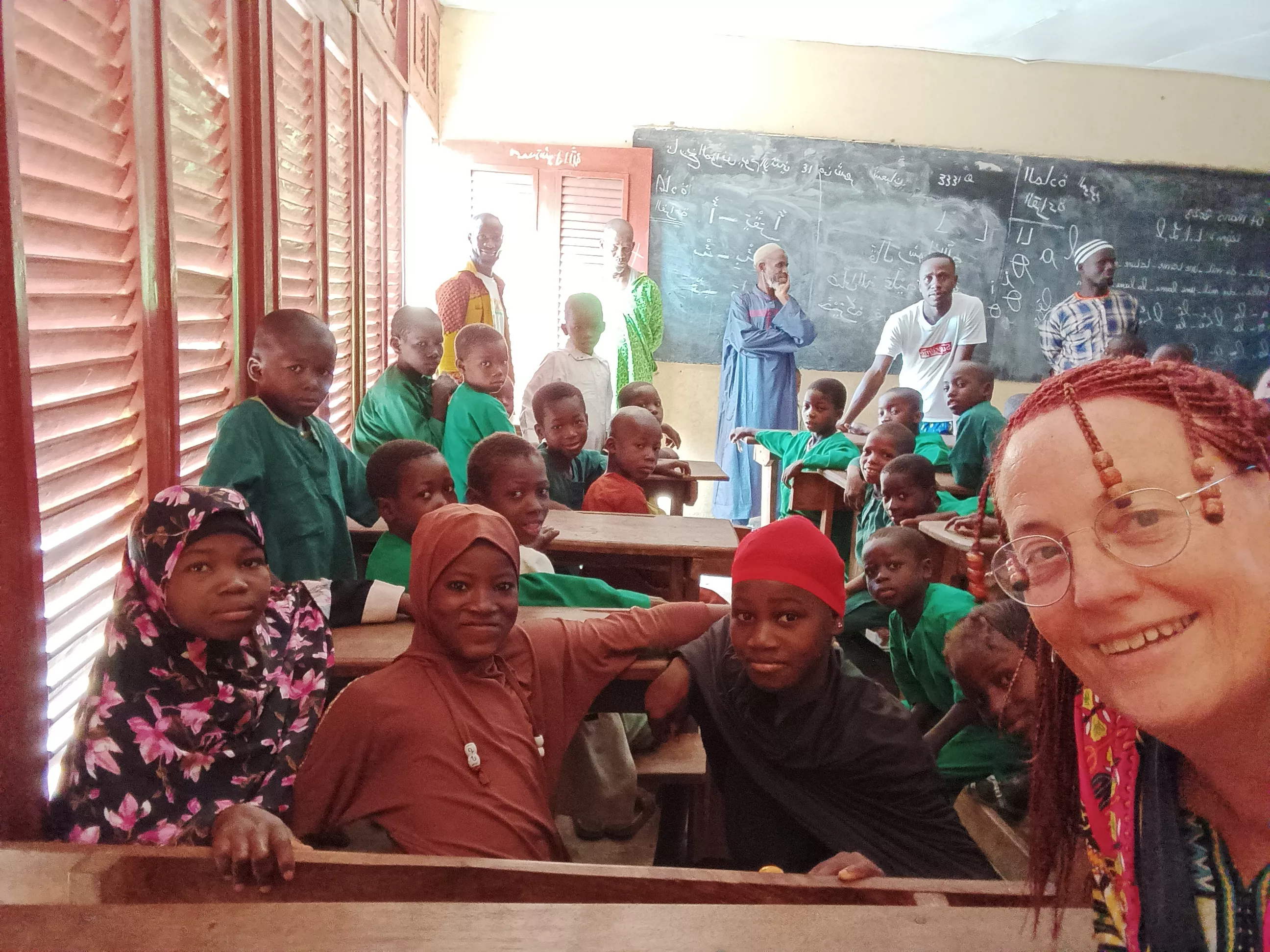 Escuela nueva de Mahandougou.