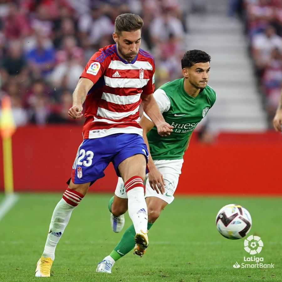 Imágenes del partido Granada-Huesca. Foto La Liga