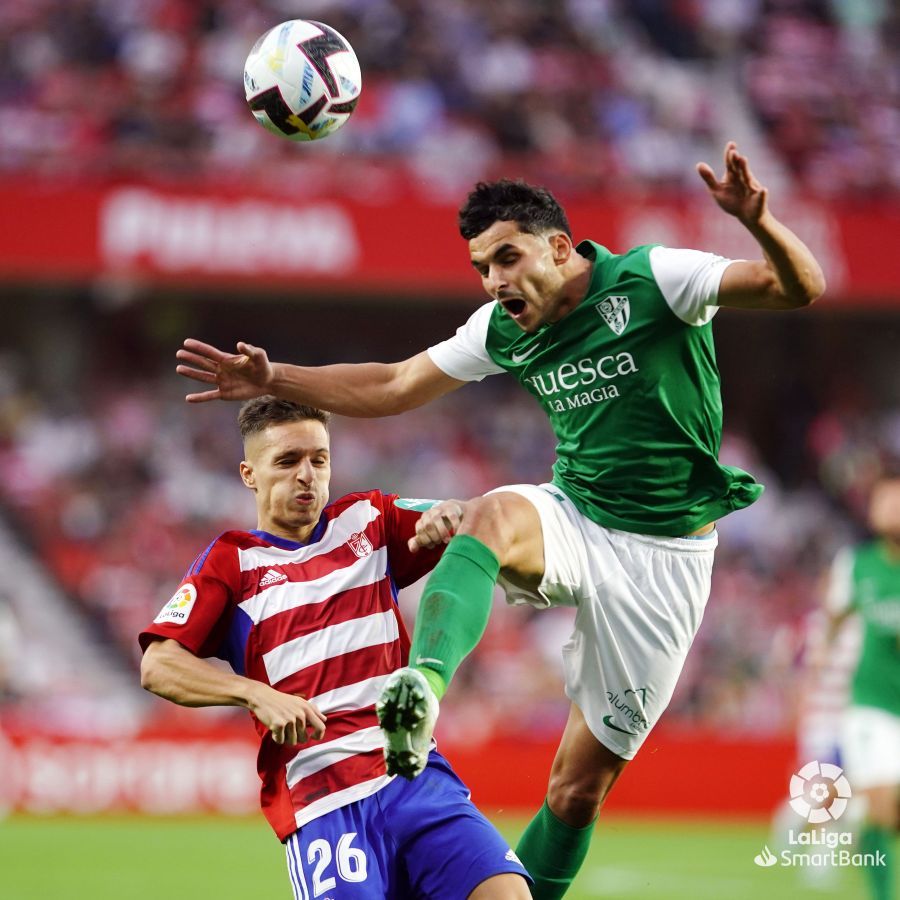 Imágenes del partido Granada-Huesca. Foto La Liga