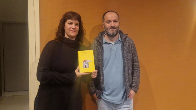 Ester Vallejo y Juan Marqués. Foto Myriam Martínez Ester Vallejo y Juan Marqués. Foto Myriam Martínez