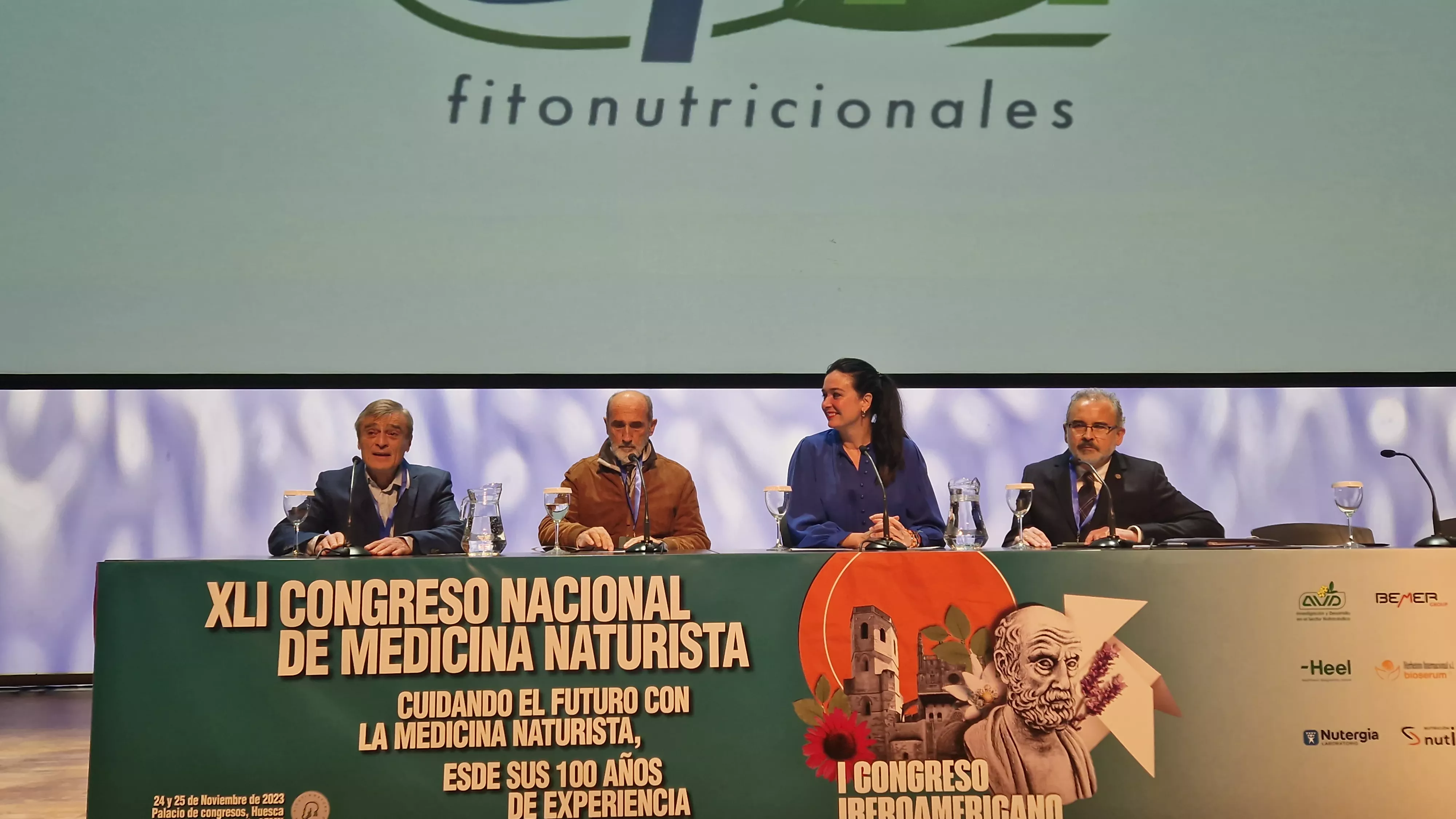 Congreso de Medicina Naturalista en Huesca. Foto Myriam Martínez 