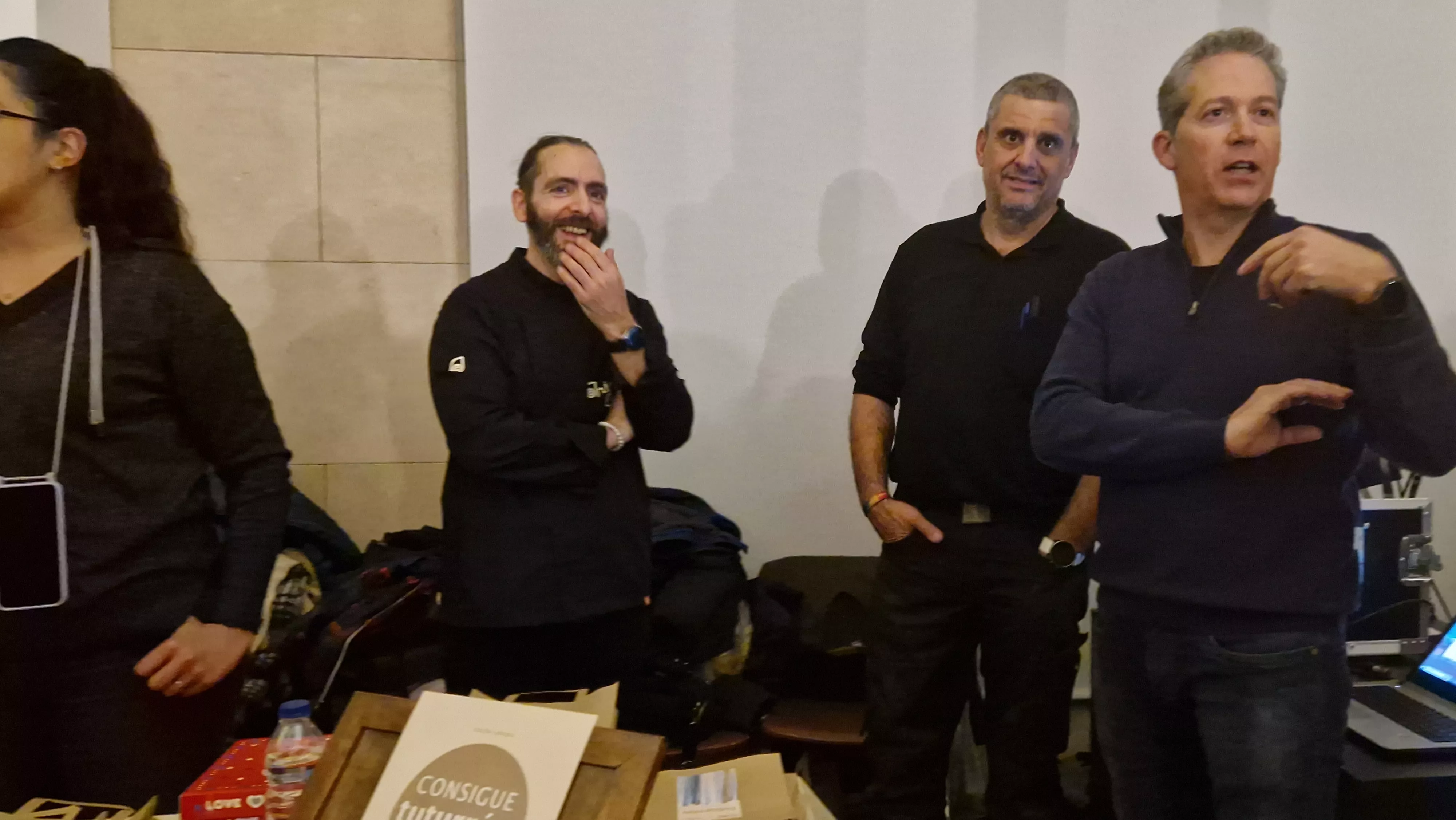 Presentación del primer turrón solidario del Gremio de Pasteleros de Huesca. Foto Myriam Martínez