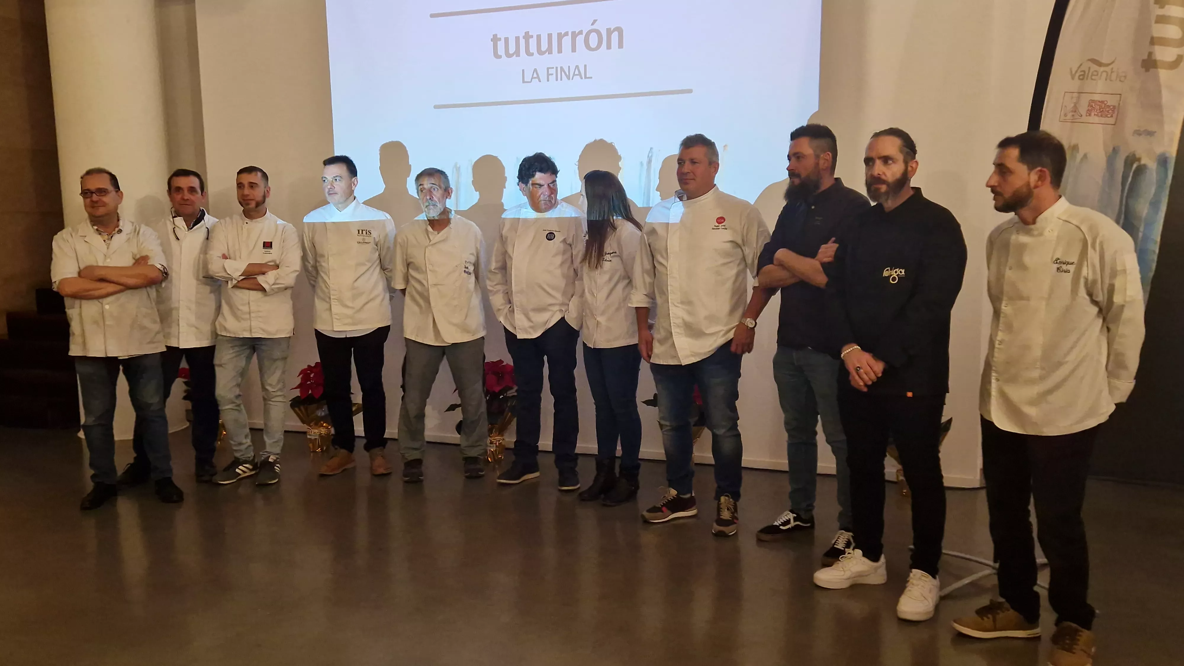 Presentación del primer turrón solidario del Gremio de Pasteleros de Huesca. Foto Myriam Martínez