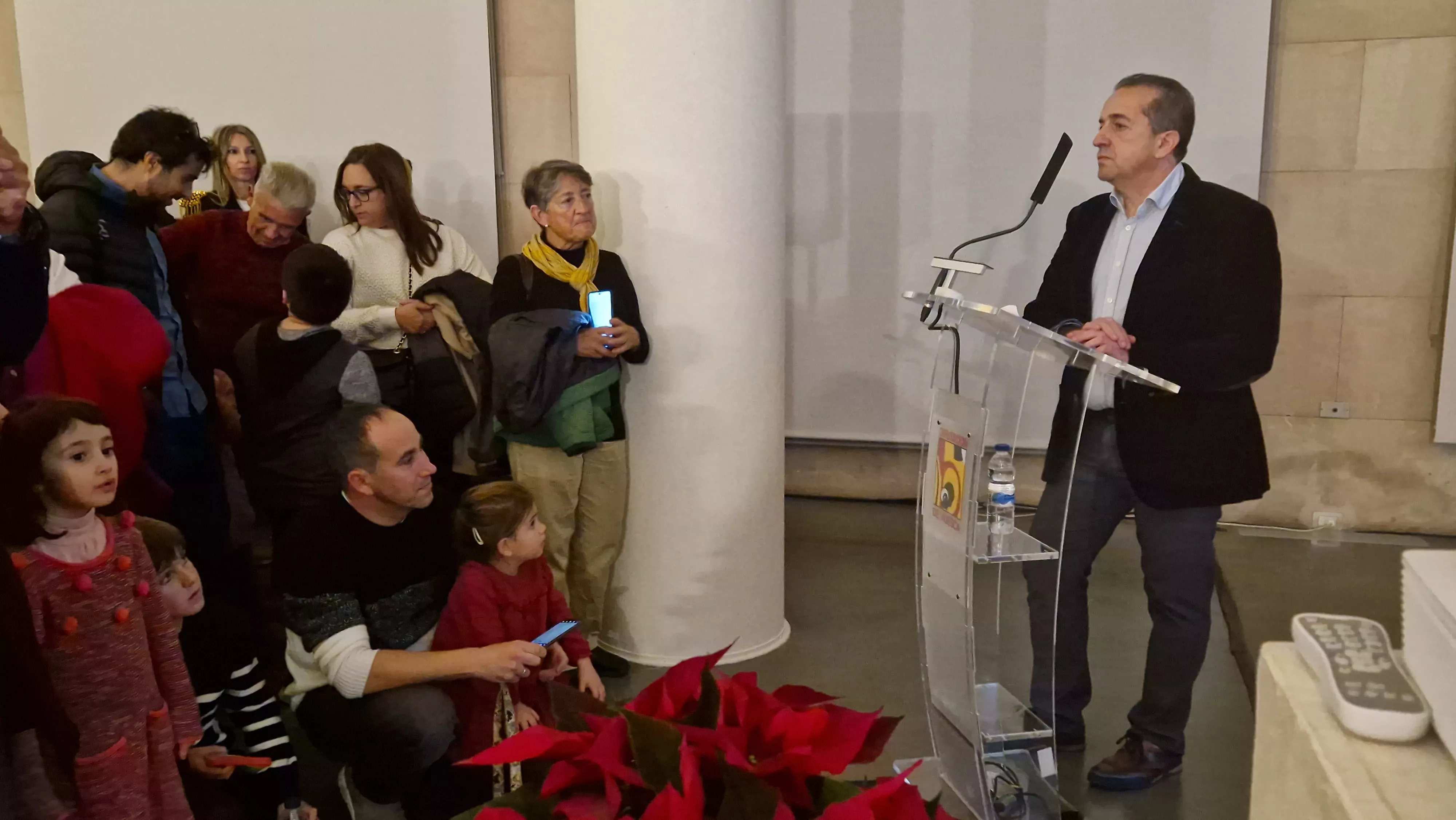 Presentación del primer turrón solidario del Gremio de Pasteleros de Huesca. Foto Myriam Martínez