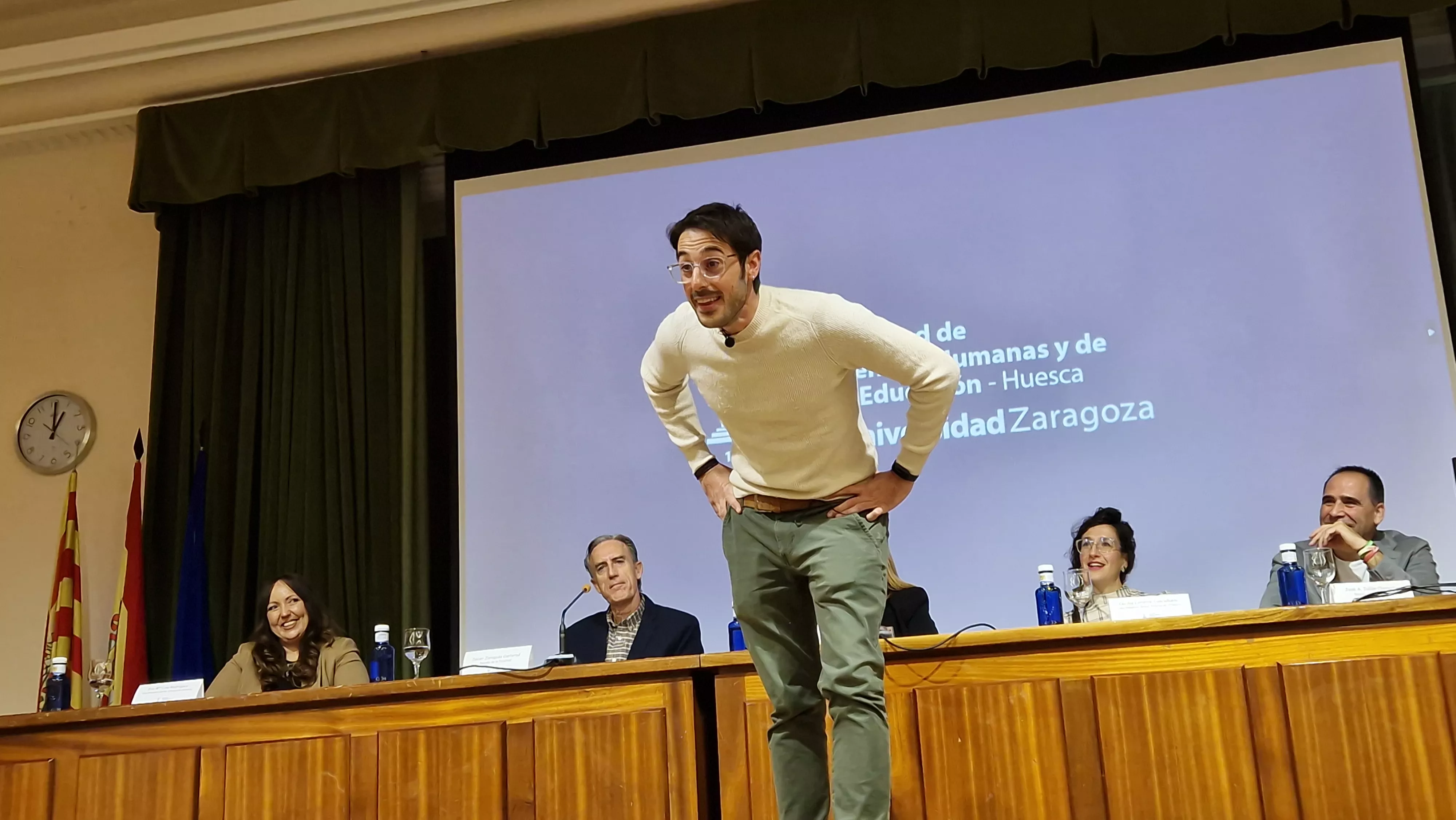 Victor Manero. Homenaje a Pilar Tresaco y Chesús Vázquez. Foto Myriam Martínez
