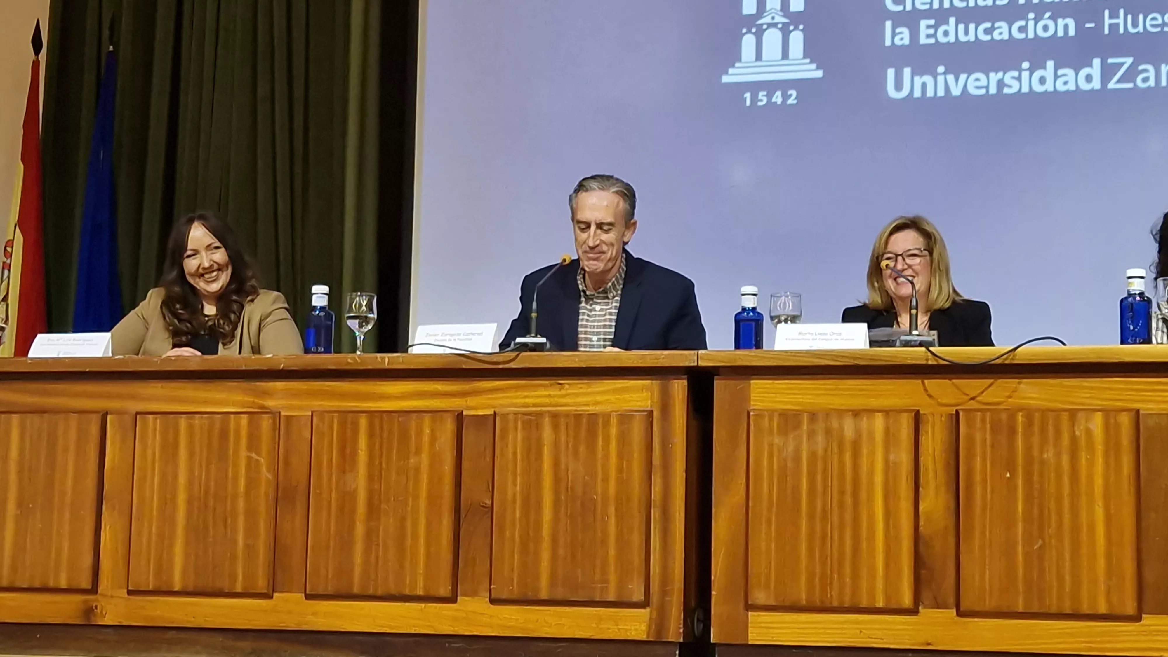 Homenaje a Pilar Tresaco y Chesús Vázquez. Foto Myriam Martínez