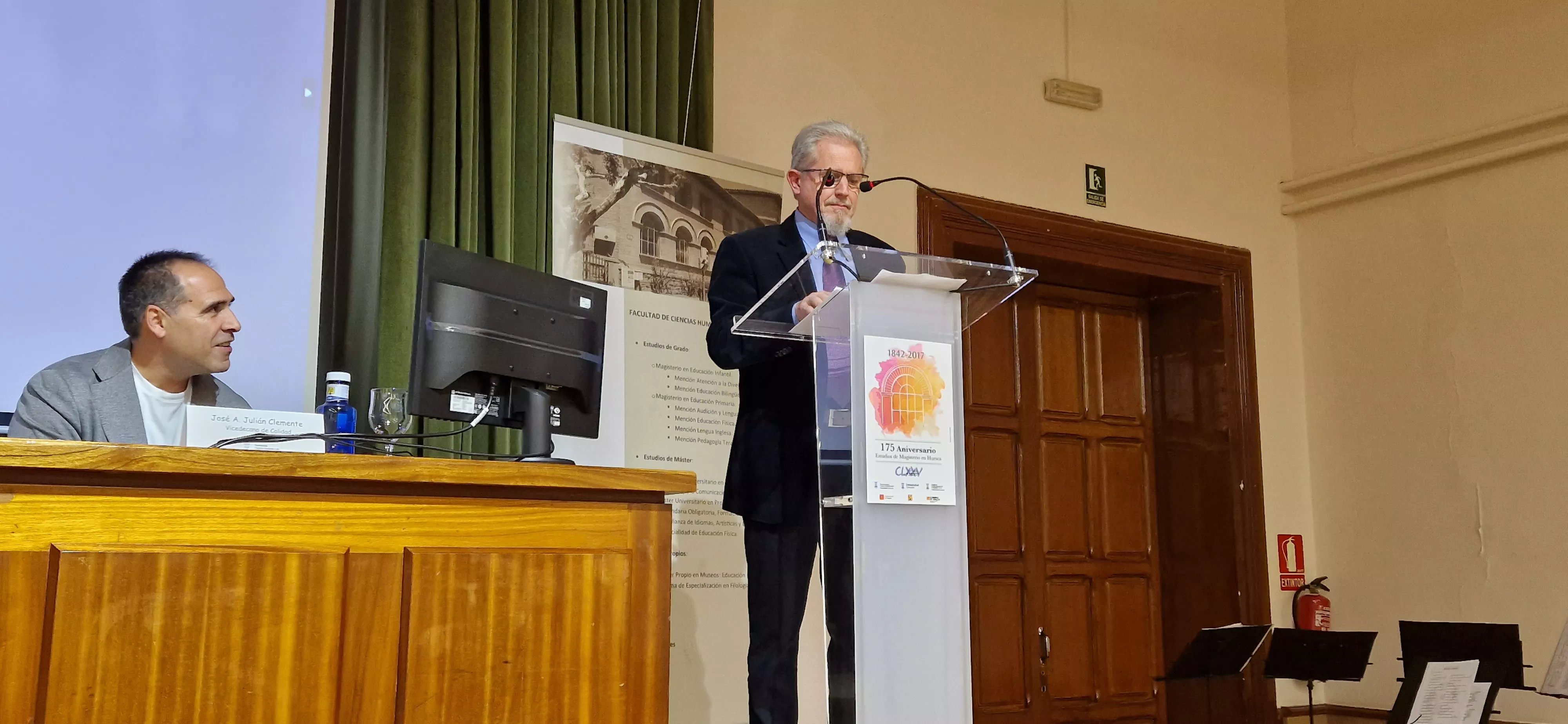 Francho Nagore. Homenaje a Pilar Tresaco y Chesús Vázquez. Foto Myriam Martínez