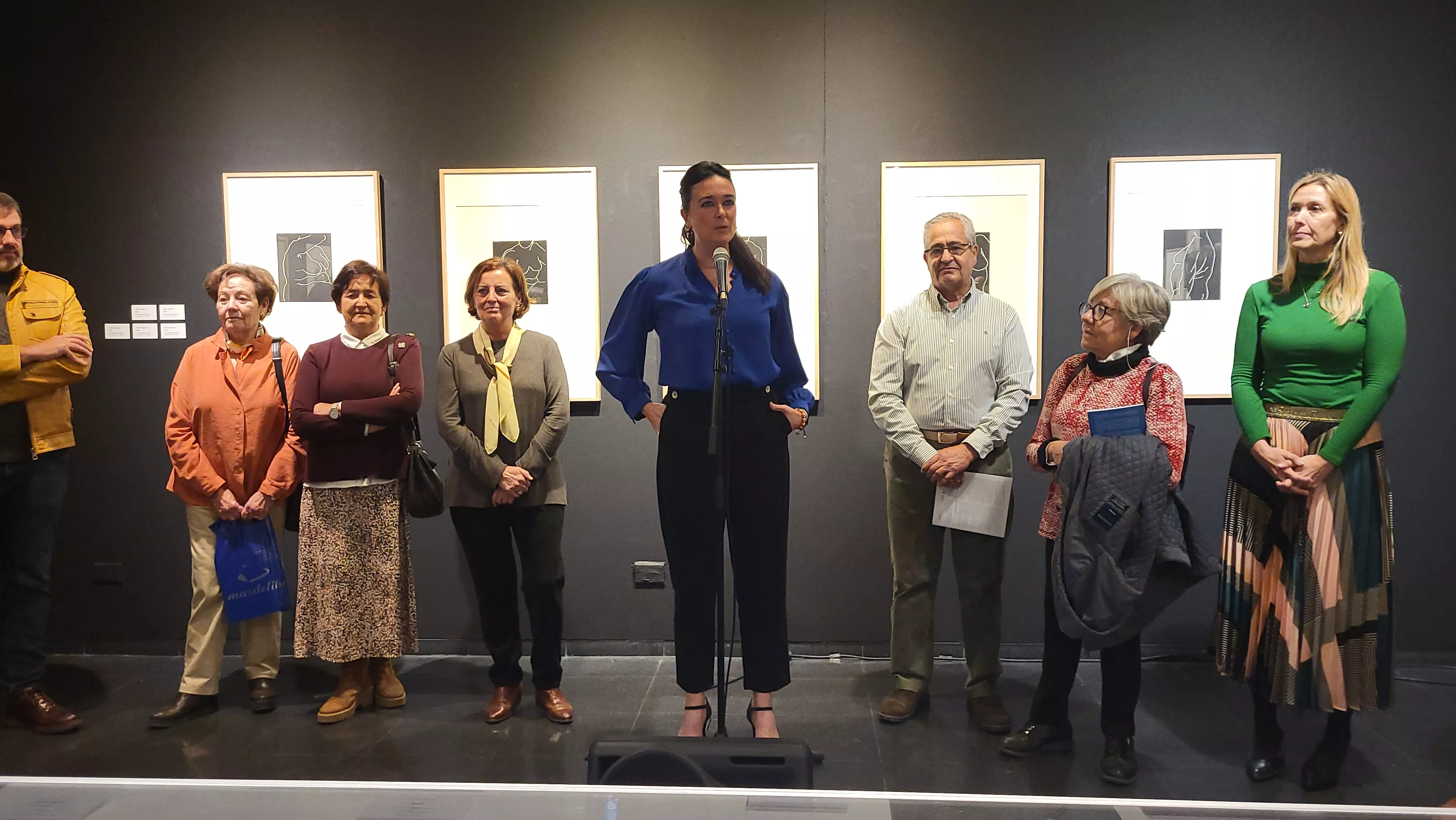  Inauguración en Huesca de la exposición "Katia Acín, gran mujer". Foto Mercedes Manterola