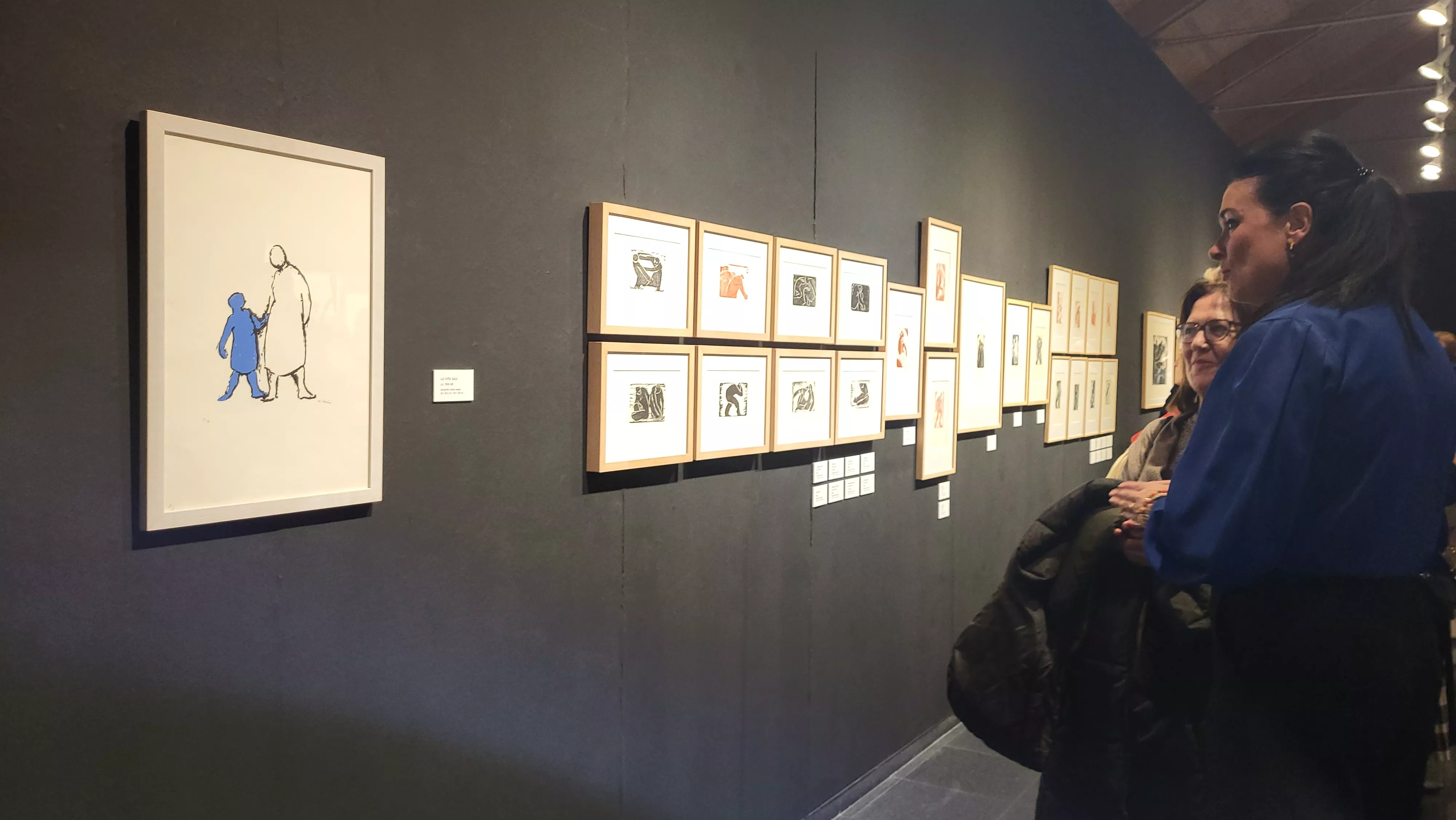  Inauguración en Huesca de la exposición "Katia Acín, gran mujer". Foto Mercedes Manterola