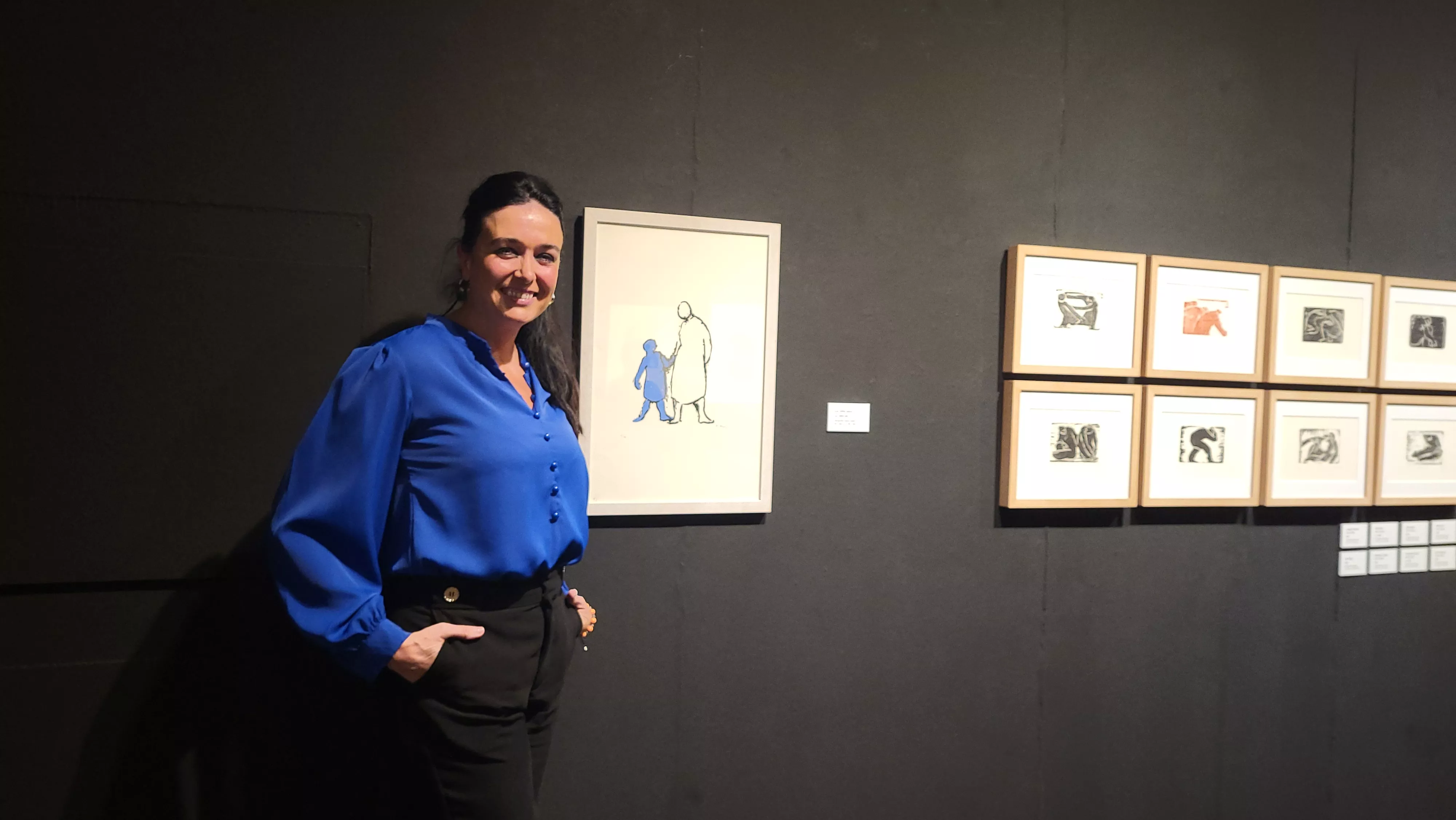  Inauguración en Huesca de la exposición "Katia Acín, gran mujer". Foto Mercedes Manterola