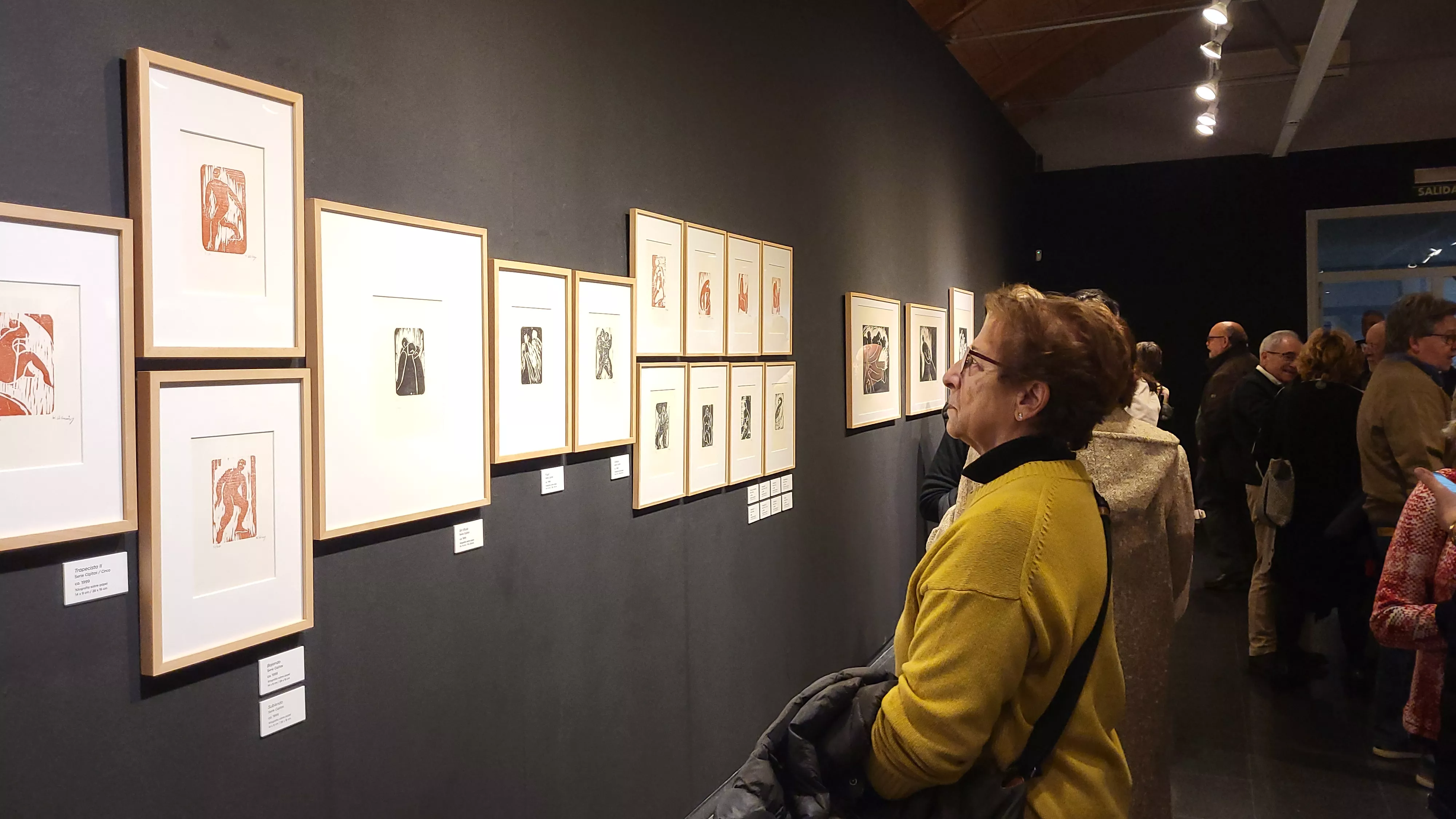  Inauguración en Huesca de la exposición "Katia Acín, gran mujer". Foto Mercedes Manterola
