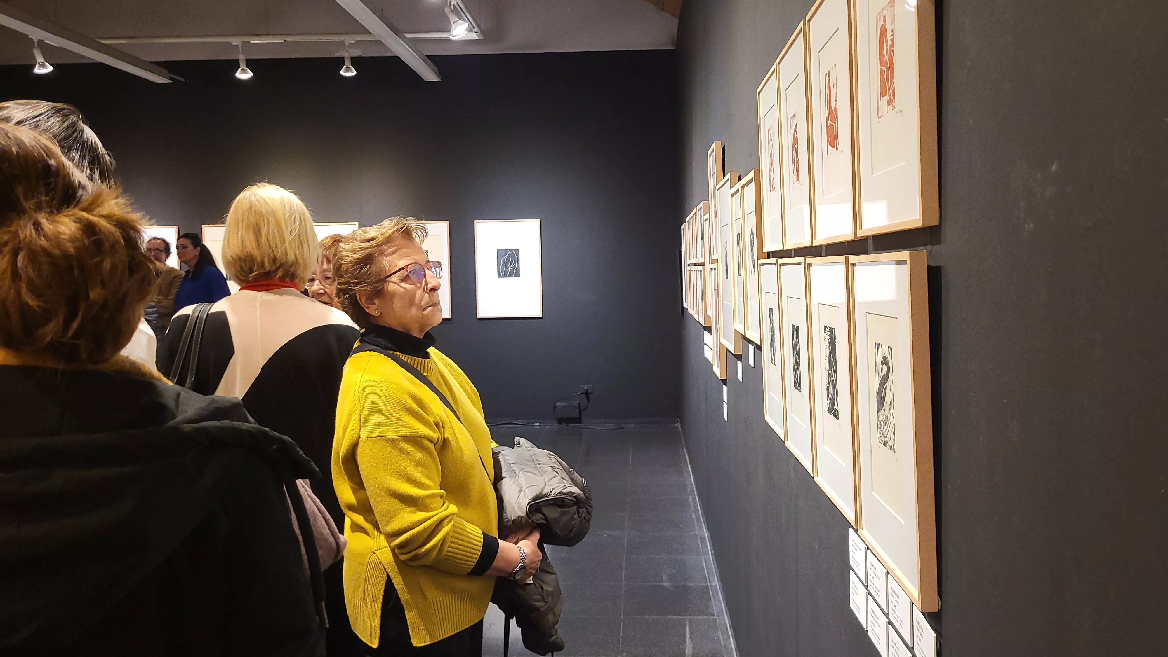  Inauguración en Huesca de la exposición "Katia Acín, gran mujer". Foto Mercedes Manterola