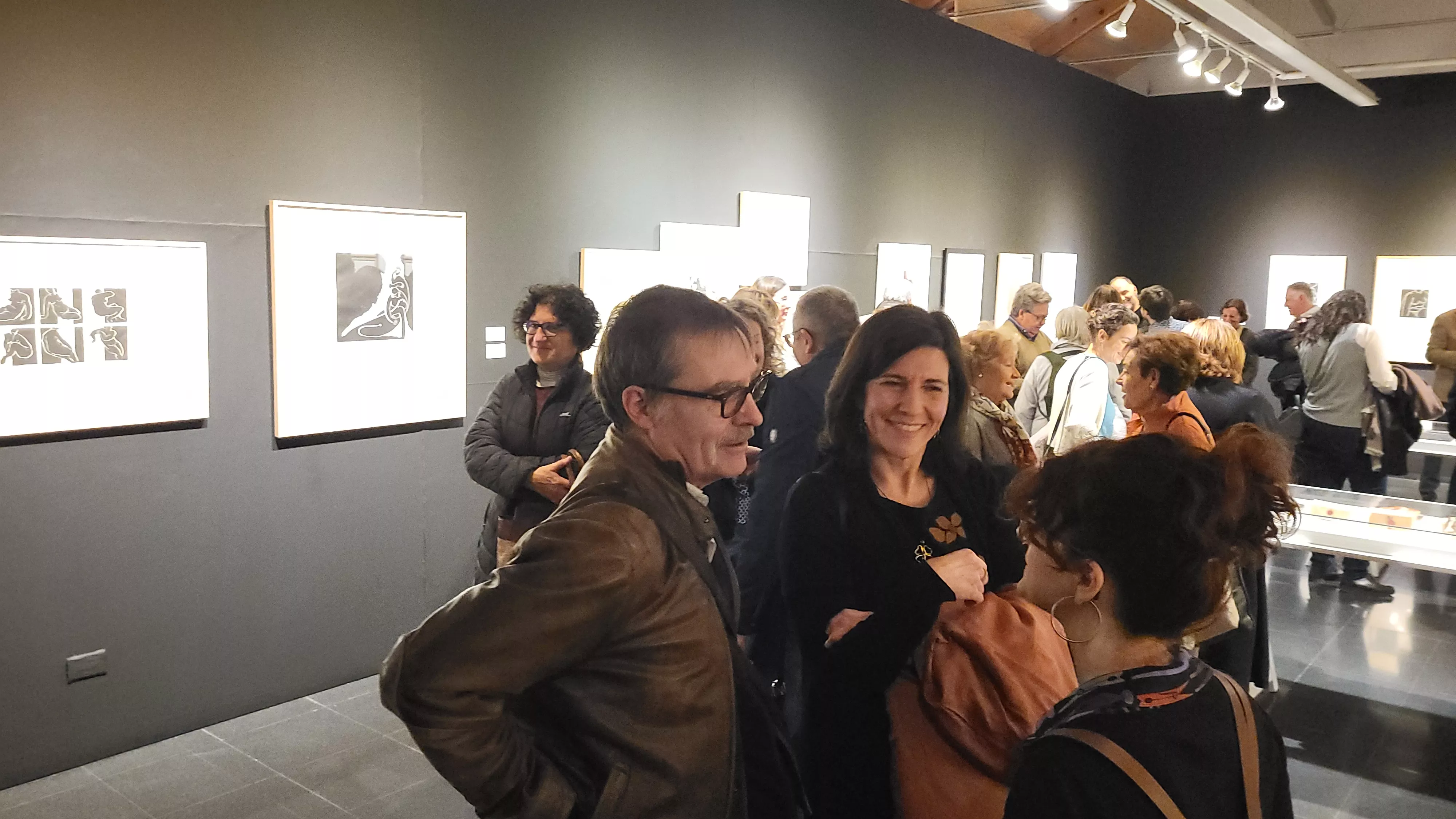  Inauguración en Huesca de la exposición "Katia Acín, gran mujer". Foto Mercedes Manterola