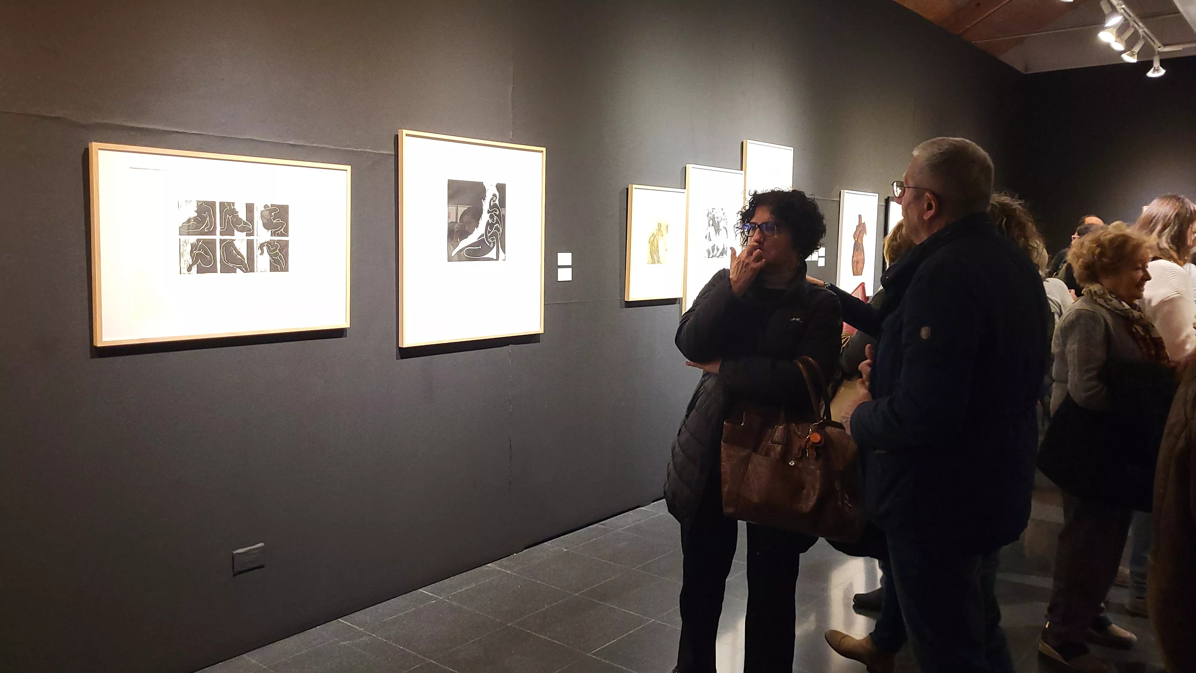  Inauguración en Huesca de la exposición "Katia Acín, gran mujer". Foto Mercedes Manterola