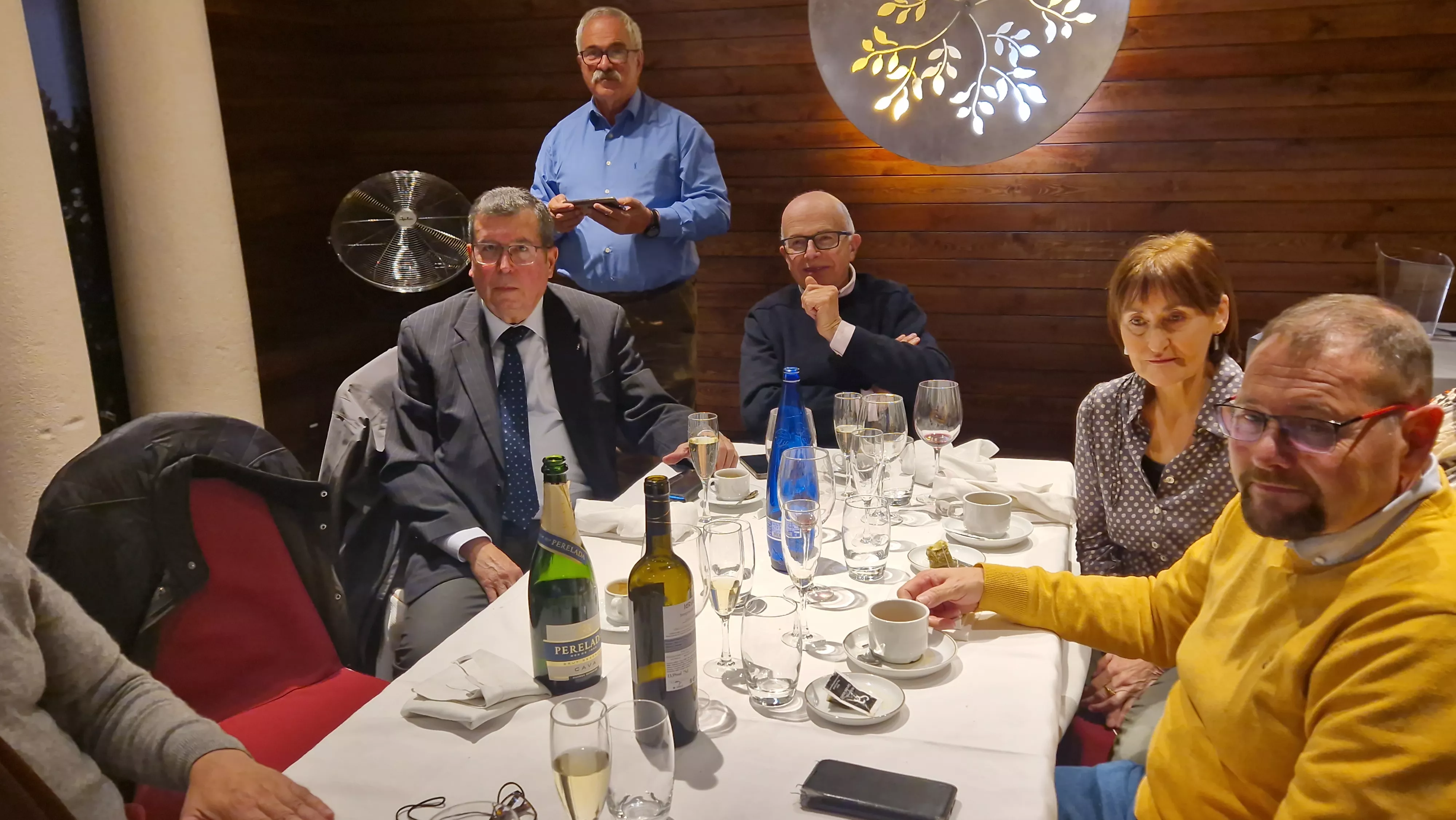 Entrega del bordón del Camino de Santiago a la Asociación de Huesca. Foto Myriam Martínez 