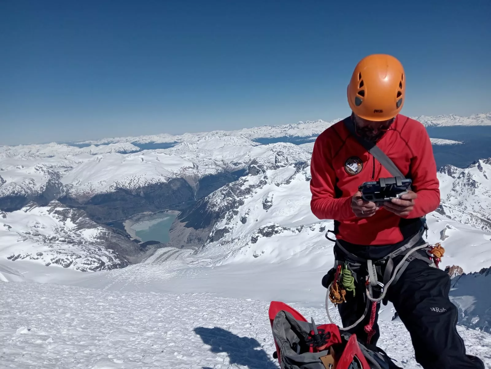 GMAM San Lorenzo.En la cumbre. Foto: ©GMAM OCP EMMOE / LM López Soriano