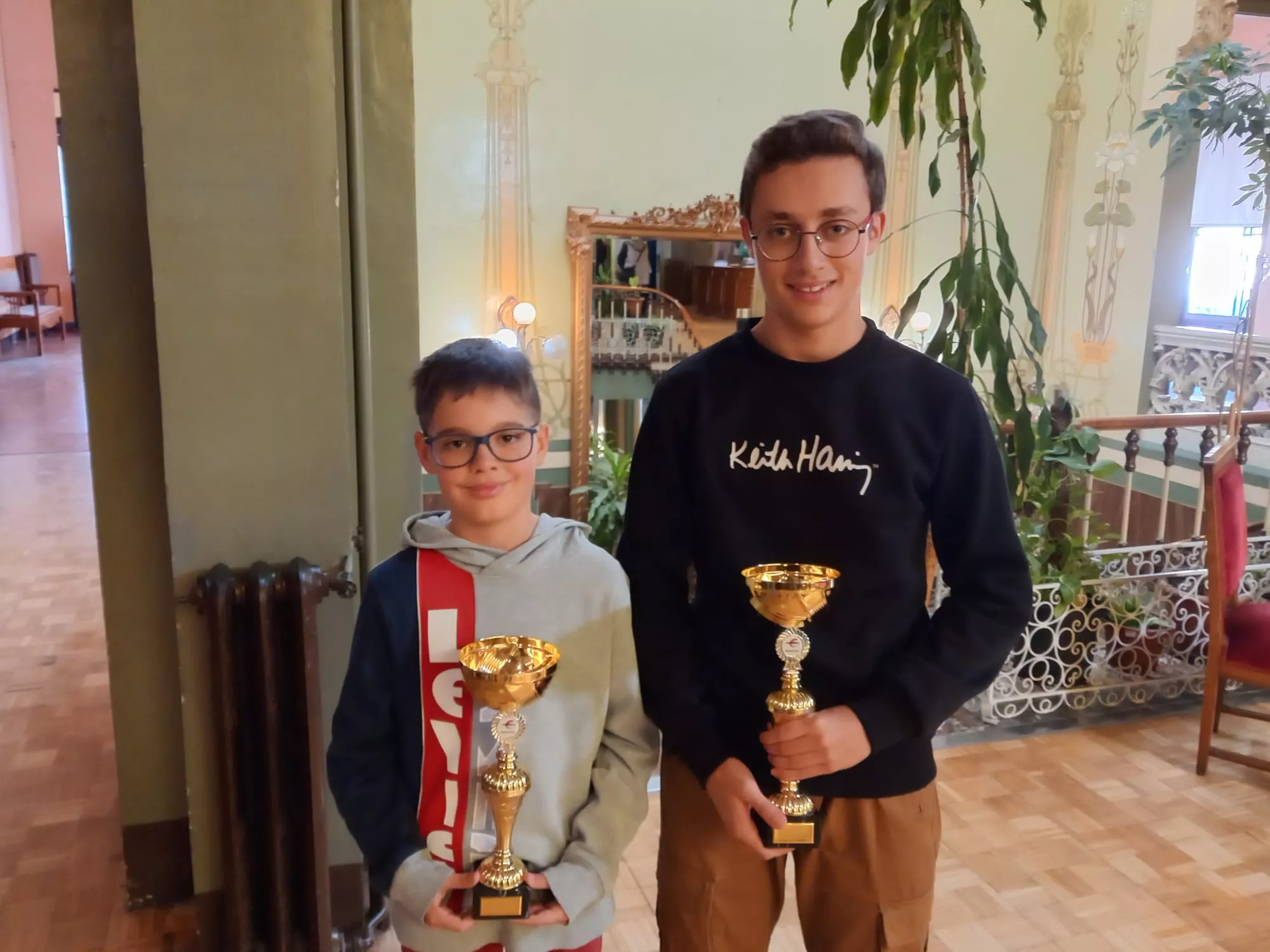 Mateo Mendoza y Nicolás Quintilla, campeones de los dos gruipos