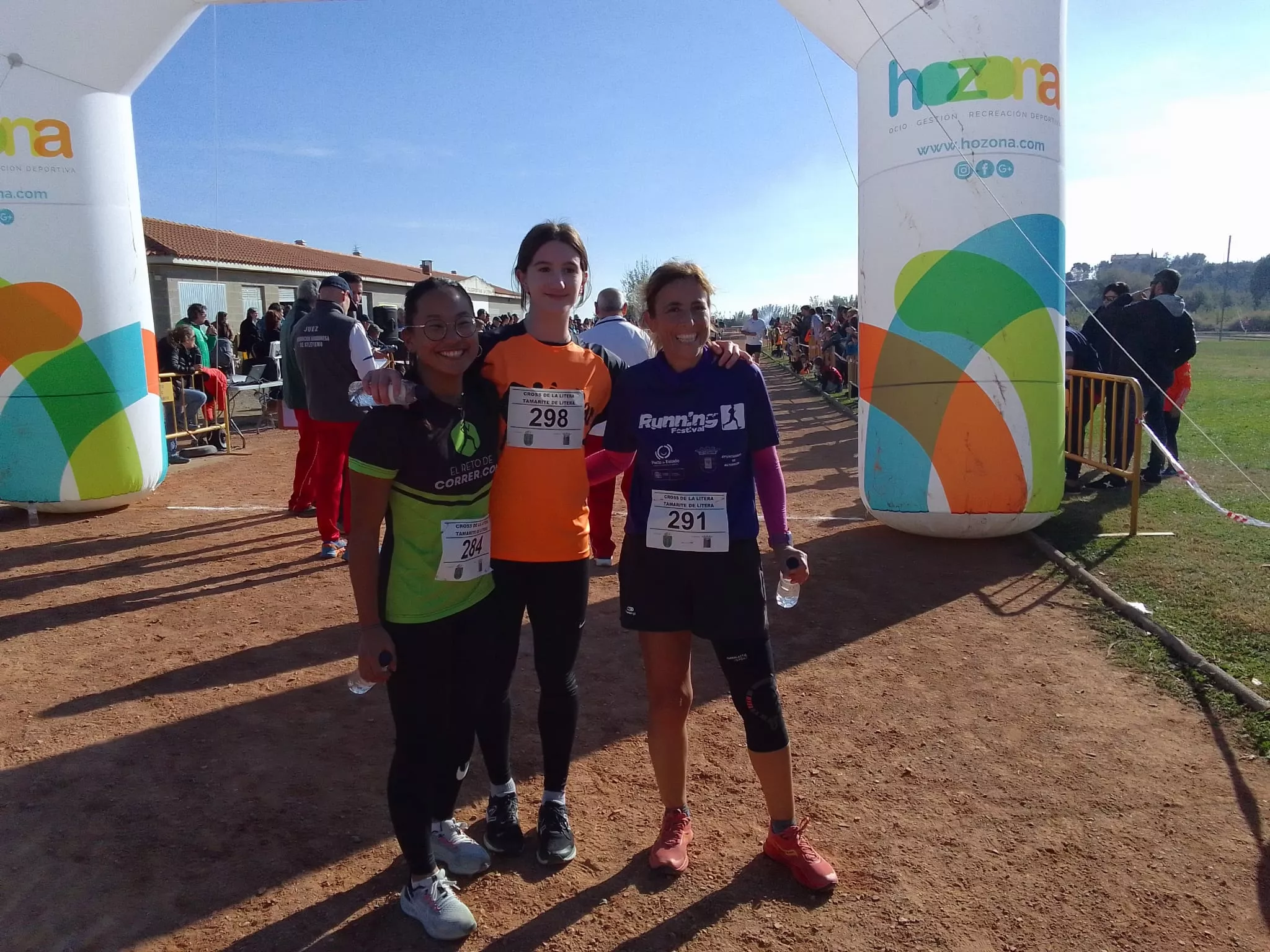 Podio femenino absoluto