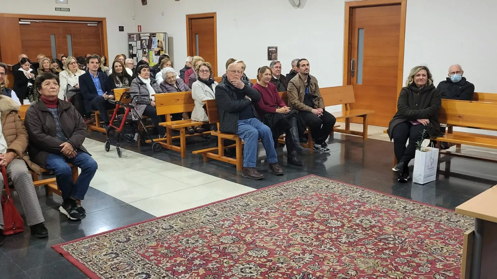 Presentación del libro del cura Cabrero en Huesca