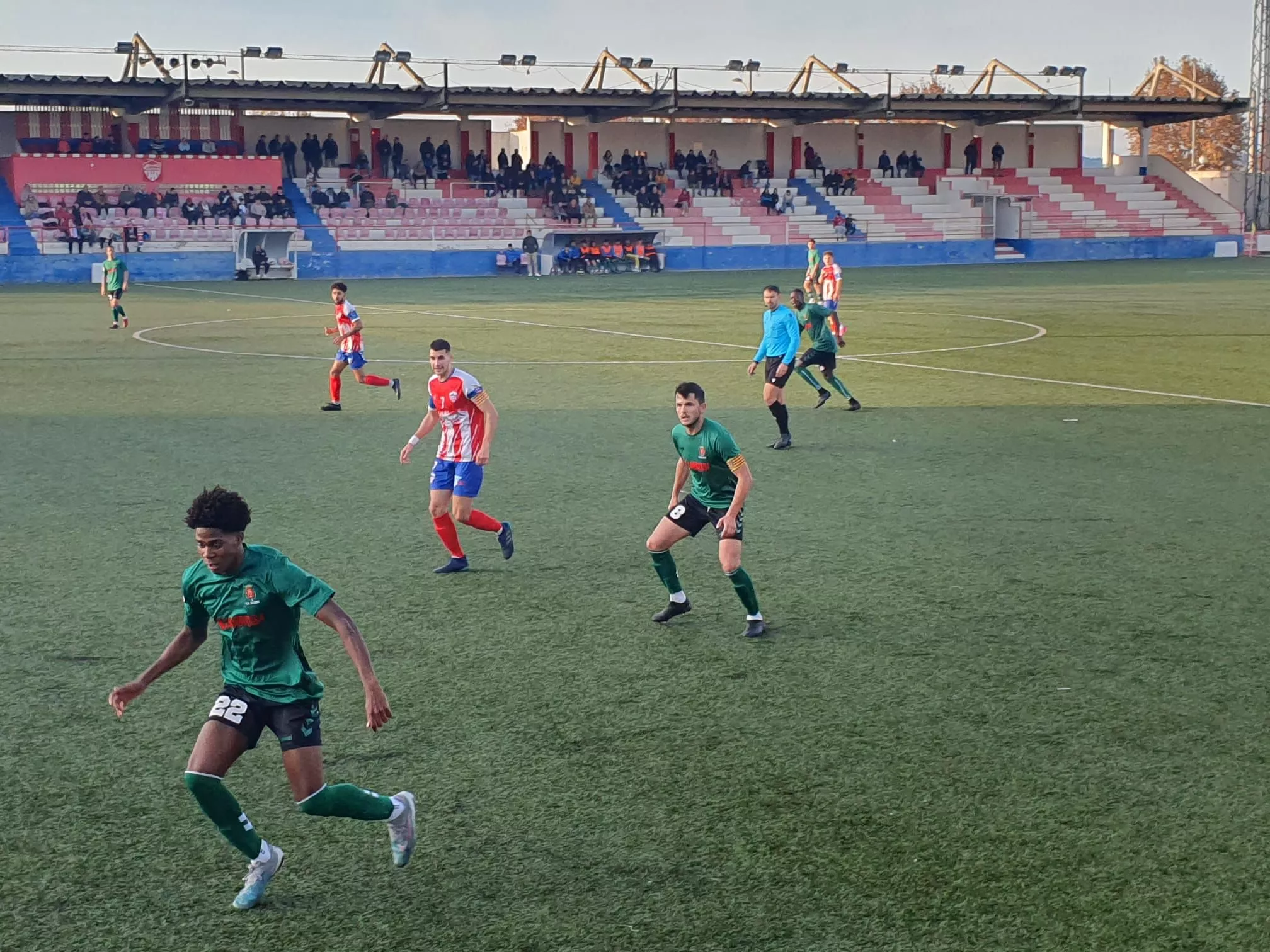 El Atlético Monzón ha caído en Tarrasa.