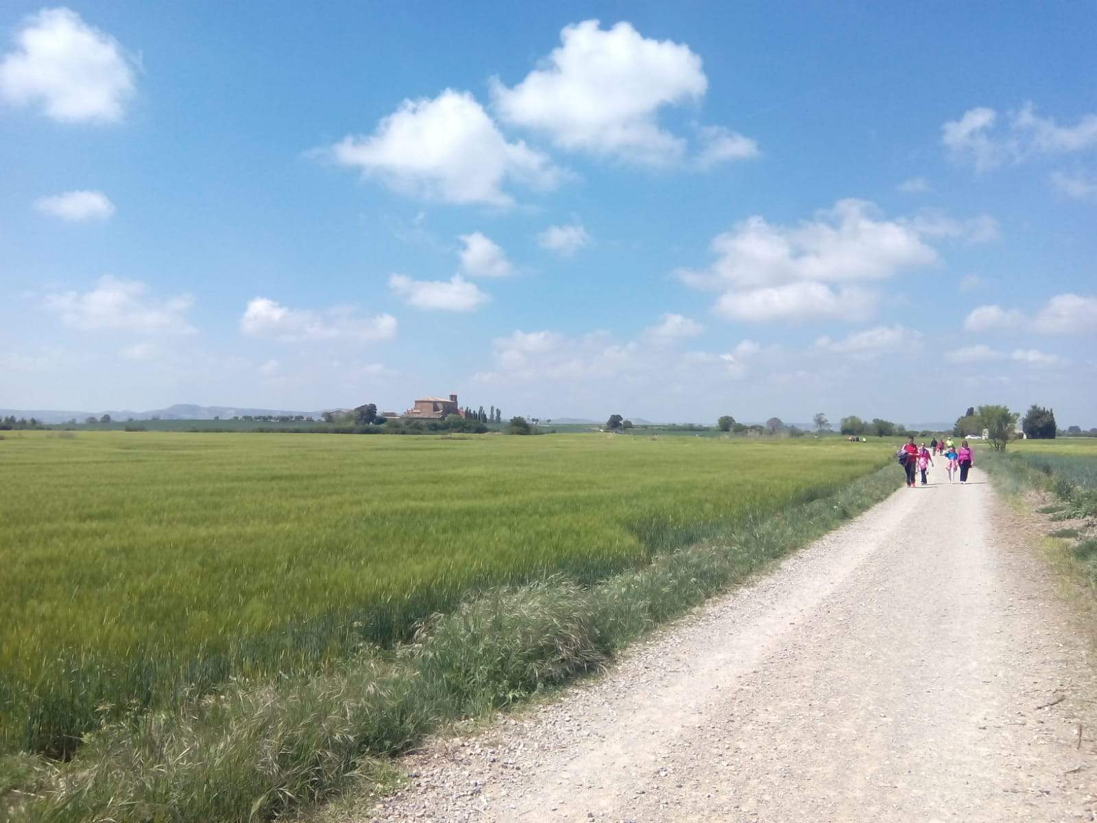 Imagen del camino de Loreto, que va a ser mejorado