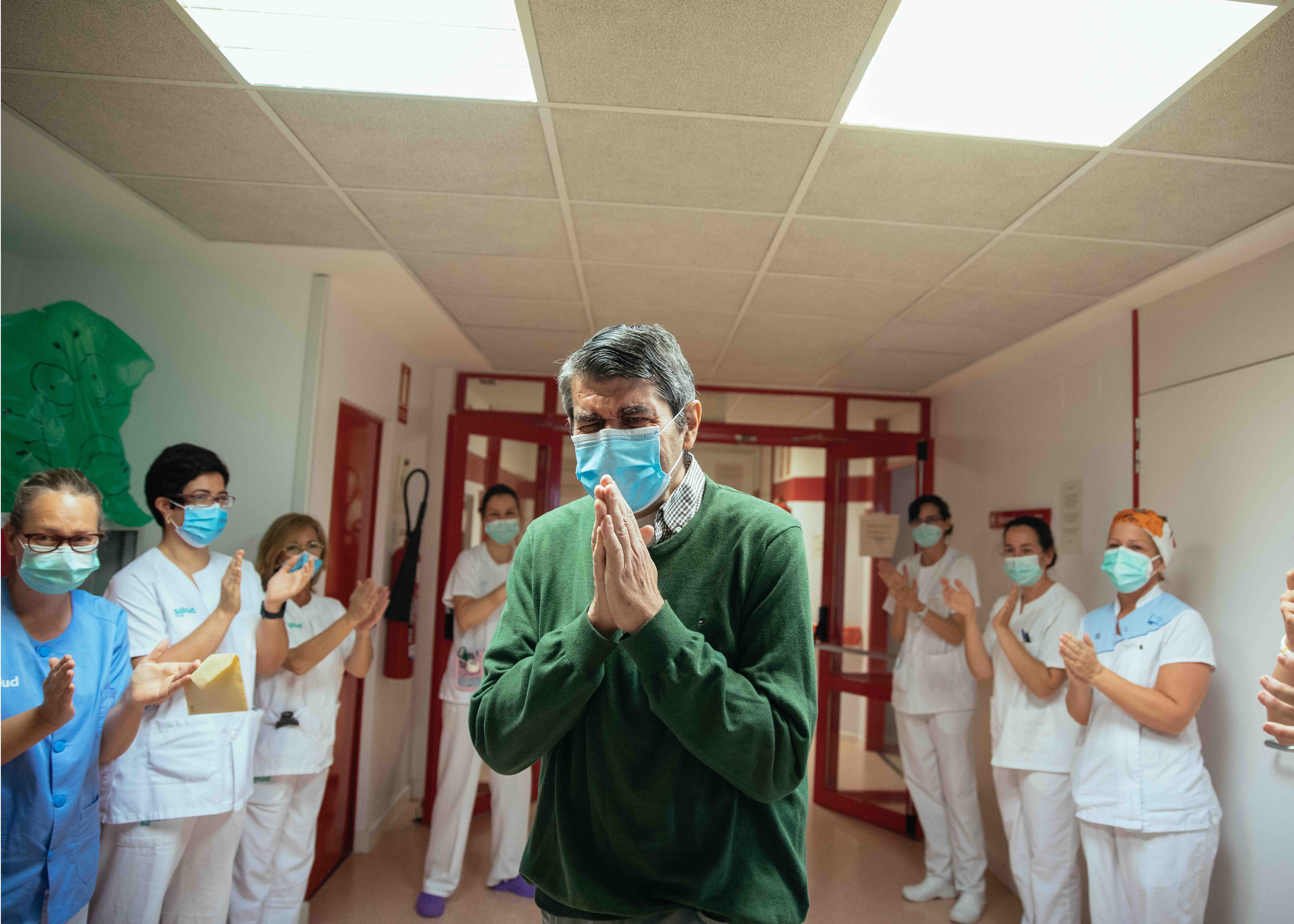 Una de las imágenes de la exposición 'Pandemia'. Una de las imágenes de la exposición 'Pandemia'.