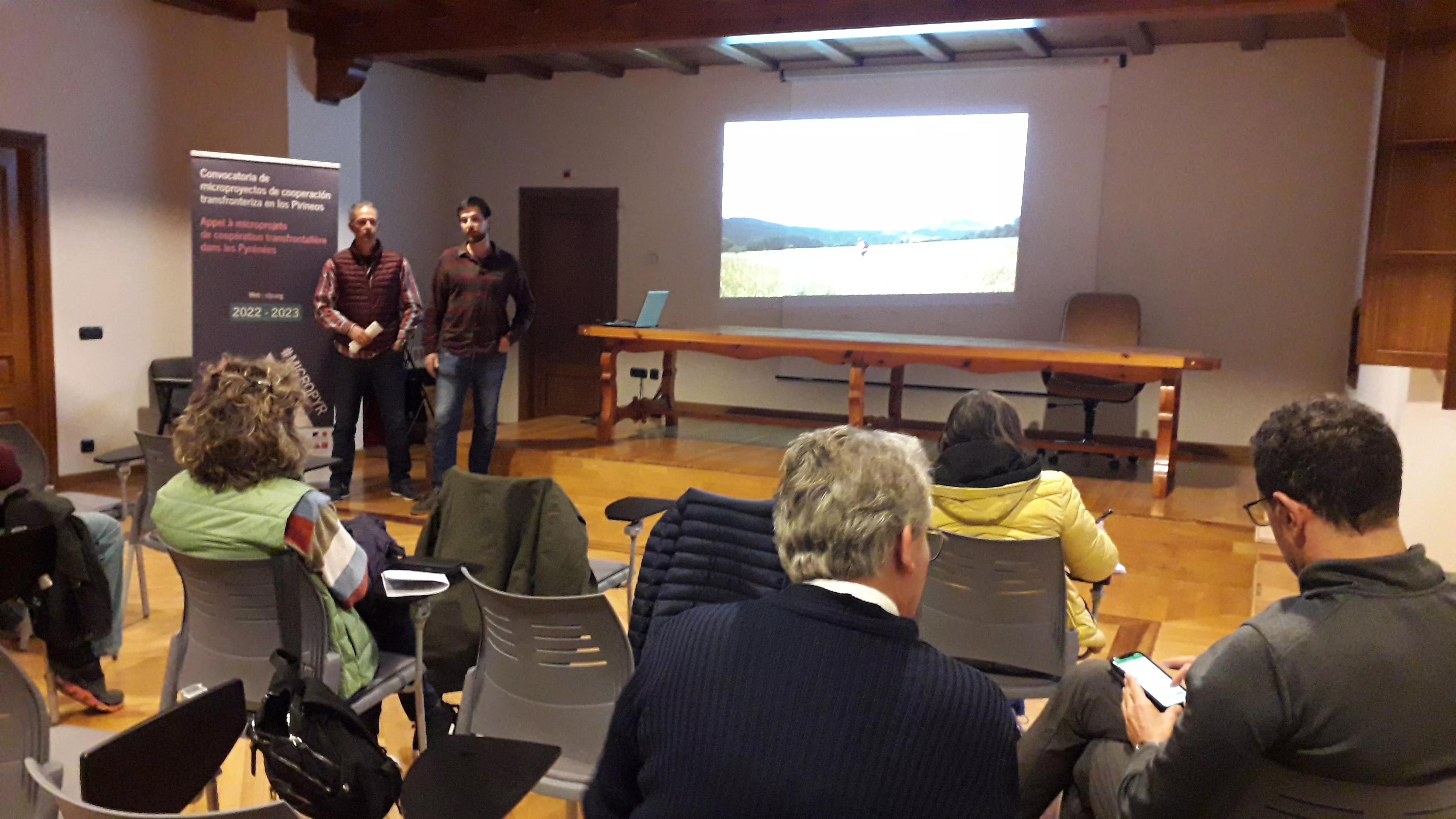 Presentación de la Gran Travesía BTT de los Pirineos.