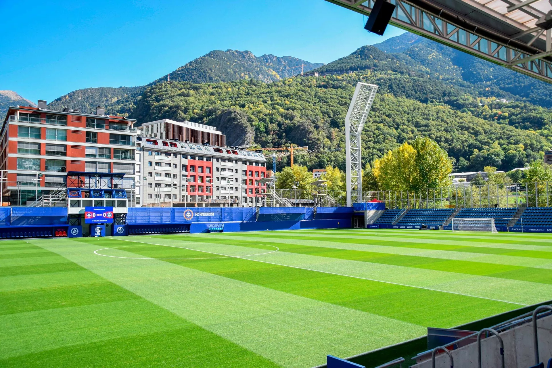 Estadi Nacional de Andorra.