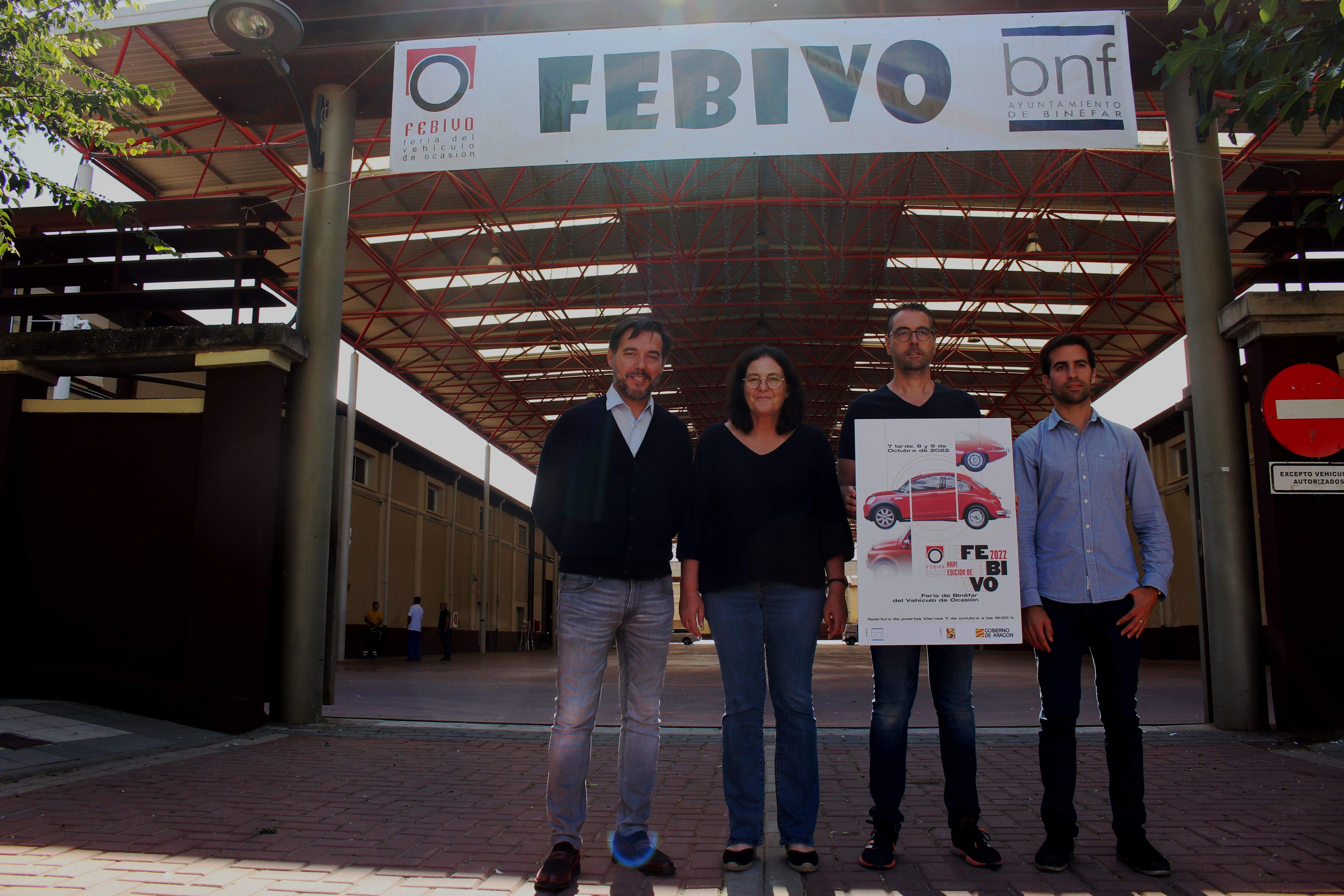 Presentación de la Feria de Binéfar del Vehículo de Ocasión 2022