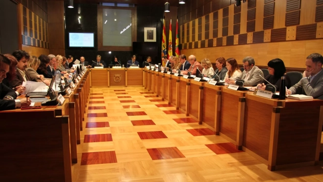 Pleno del Ayuntamiento de Huesca este 30 de noviembre