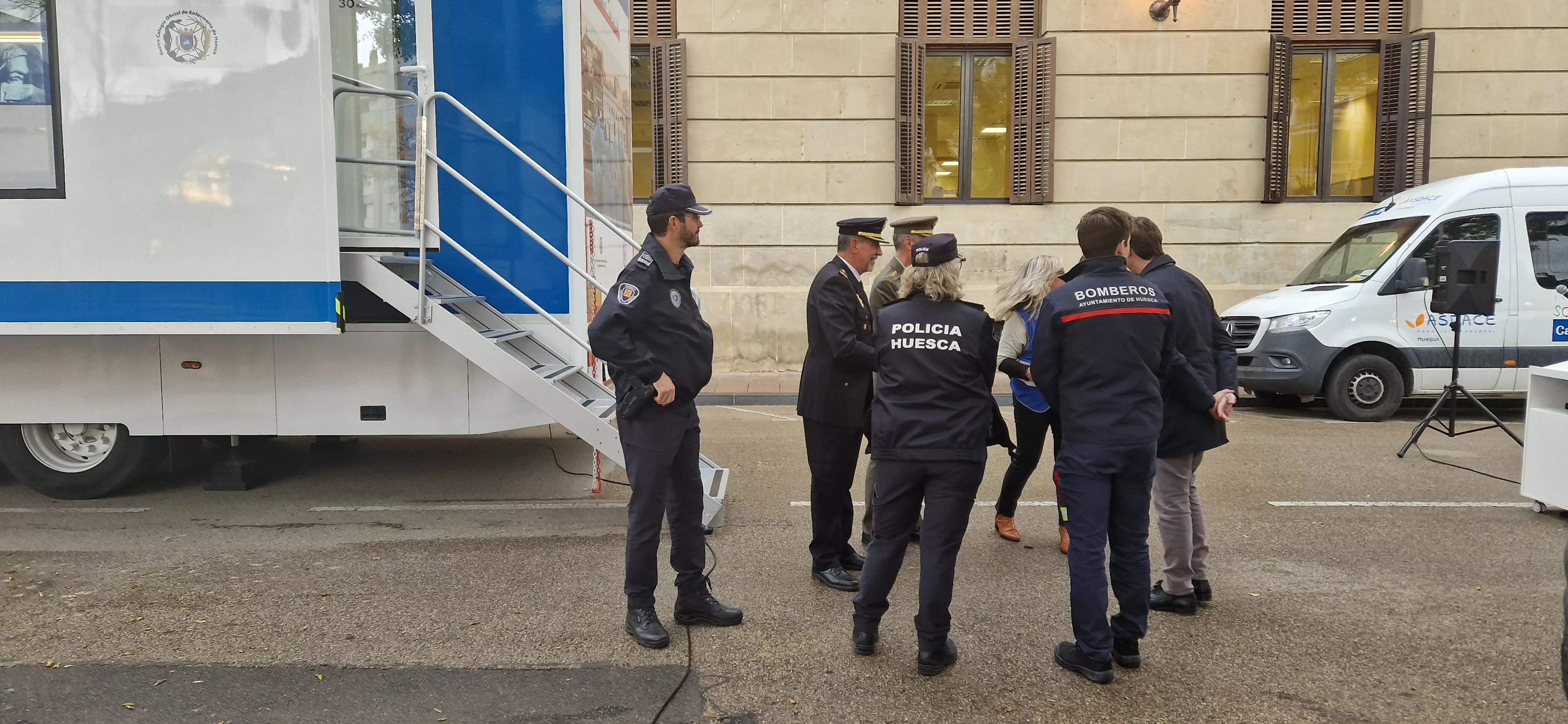 Ruta Enfermera en Huesca. Foto Myriam Martínez