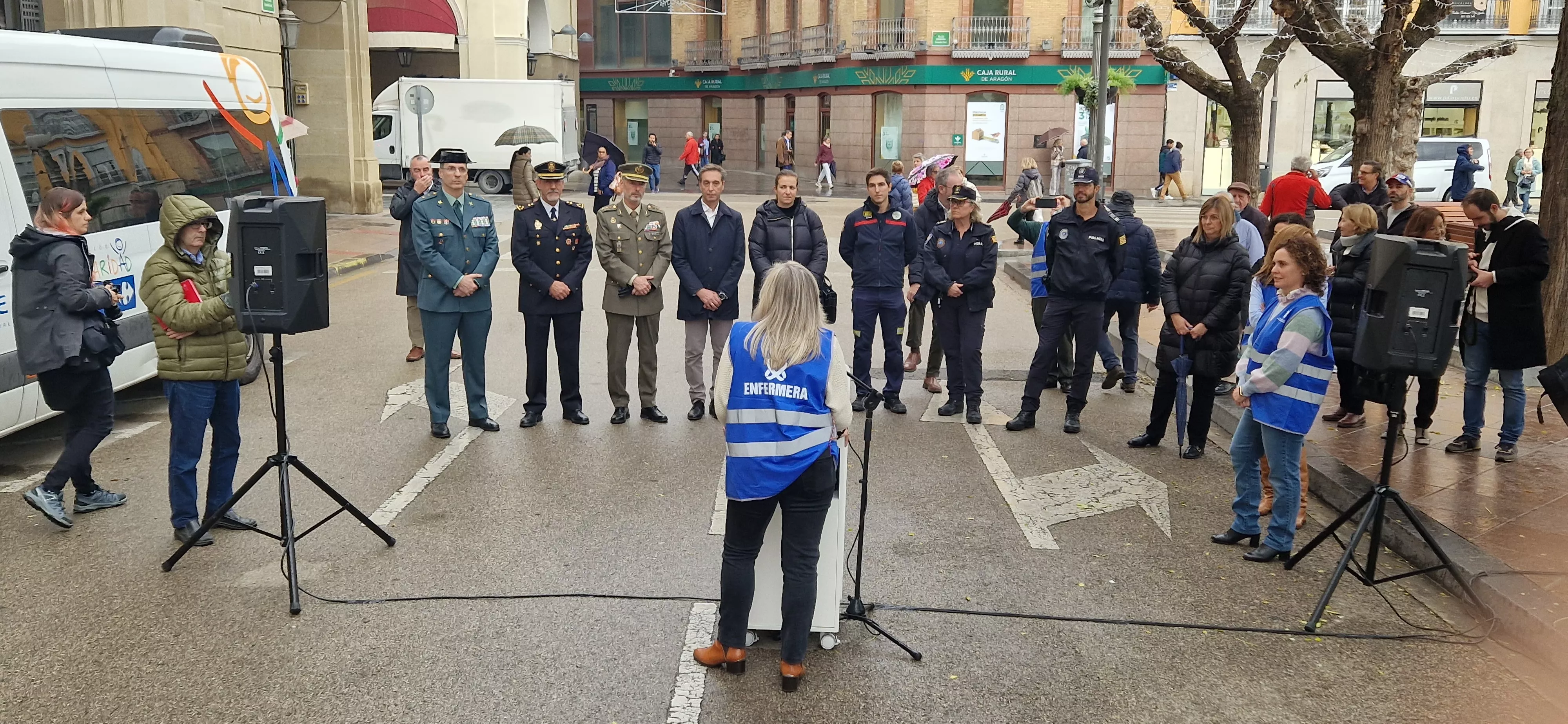 Ruta Enfermera en Huesca. Foto Myriam Martínez