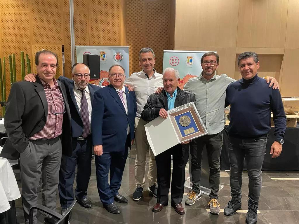 Félix Jiménez, Santos Rodríguez, Agustín Cirac, Chemi Sobrevía, Pedro Polo, Gías y Josete.