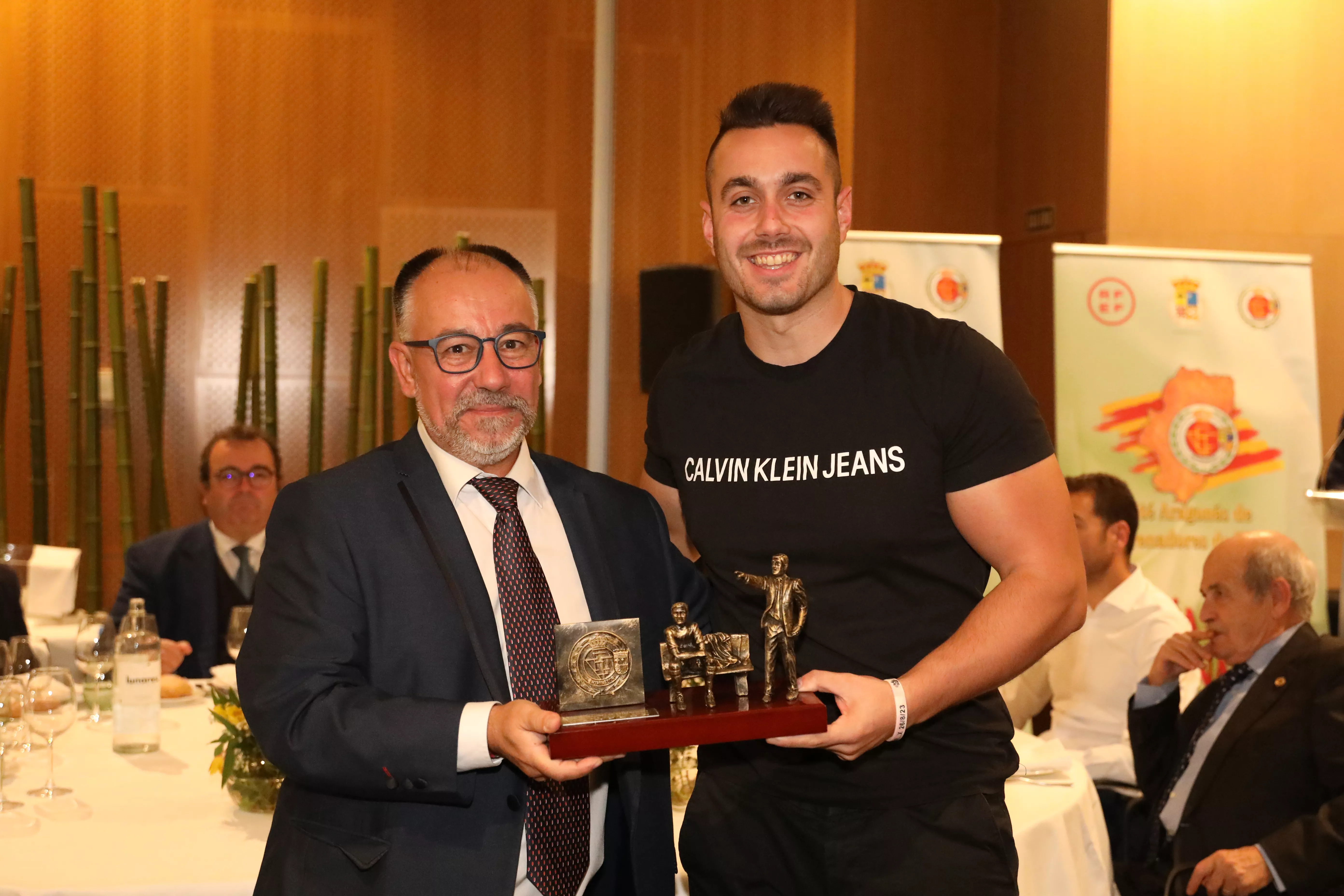 Título de campeón a Eloy Aznar (Robres). Foto Rubén Losada