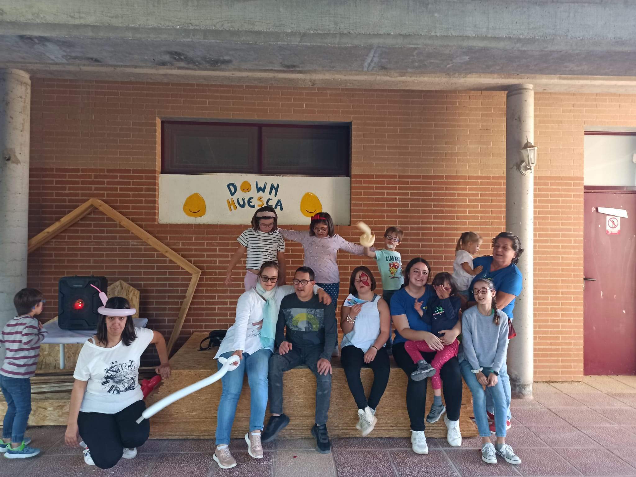Imágenes del encuentro de familias de Down Huesca y Zaragoza en Fonz 