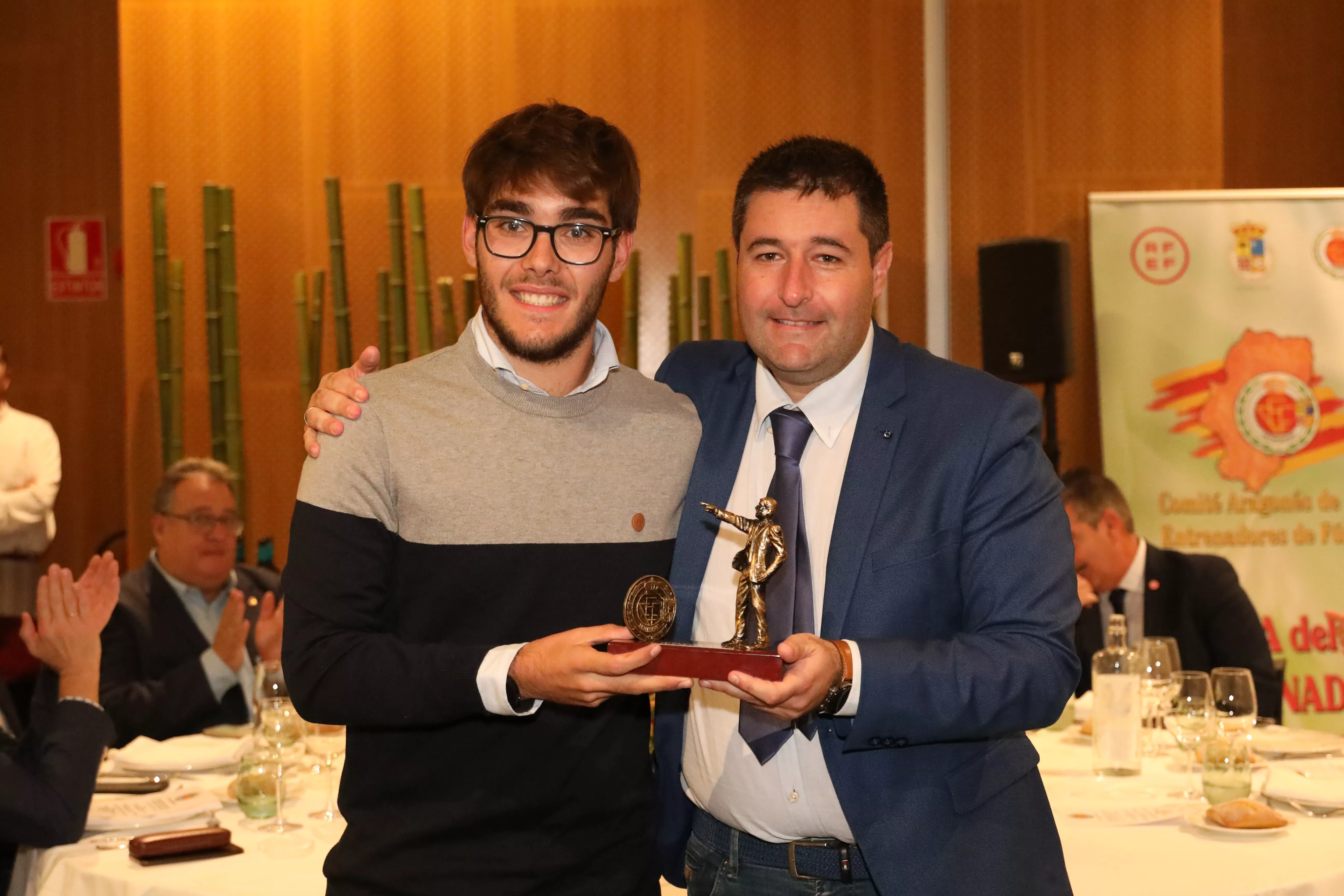 Premio a Marco Fantova (Sobrarbe). Foto Rubén Losada