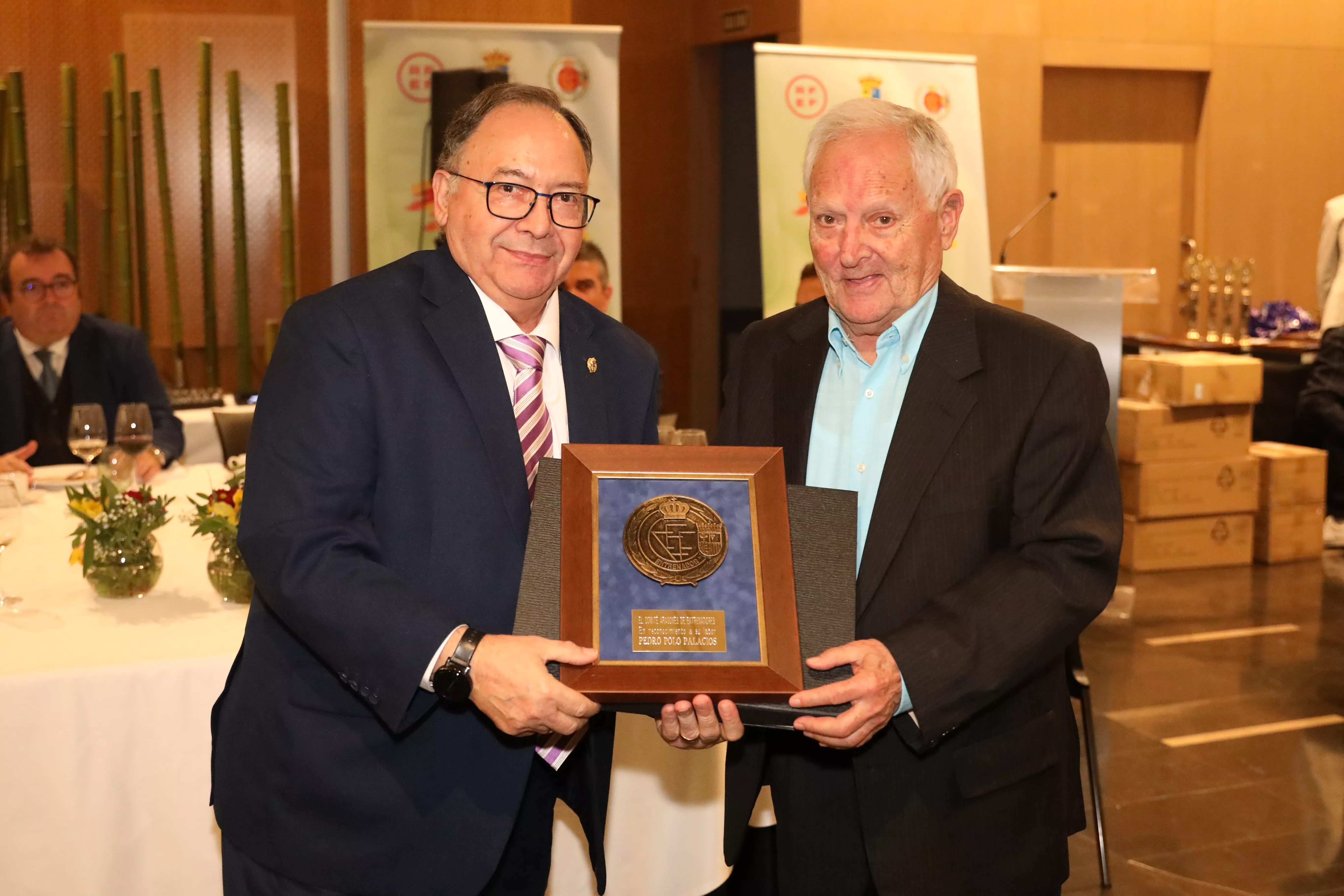 Reconocimiento a Pedro Polo. Foto Rubén Losada
