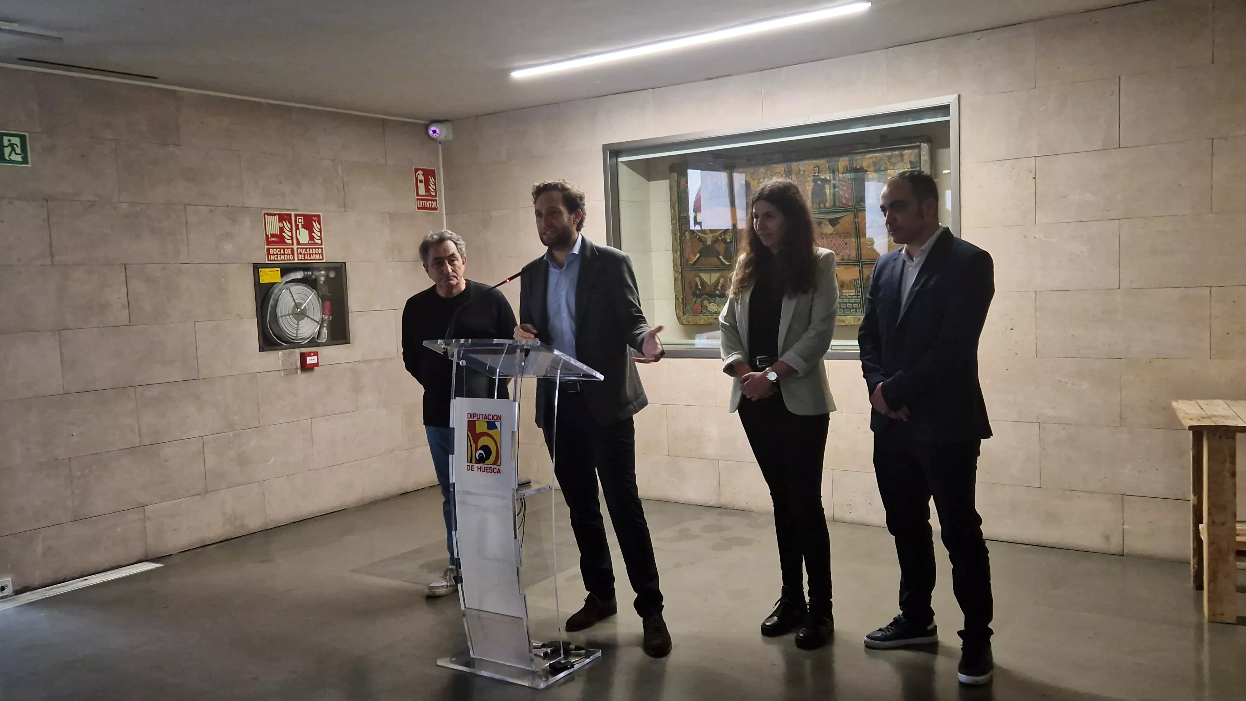 Exposición del Grupo ZheBRA en la DPH. Foto Myriam Martínez