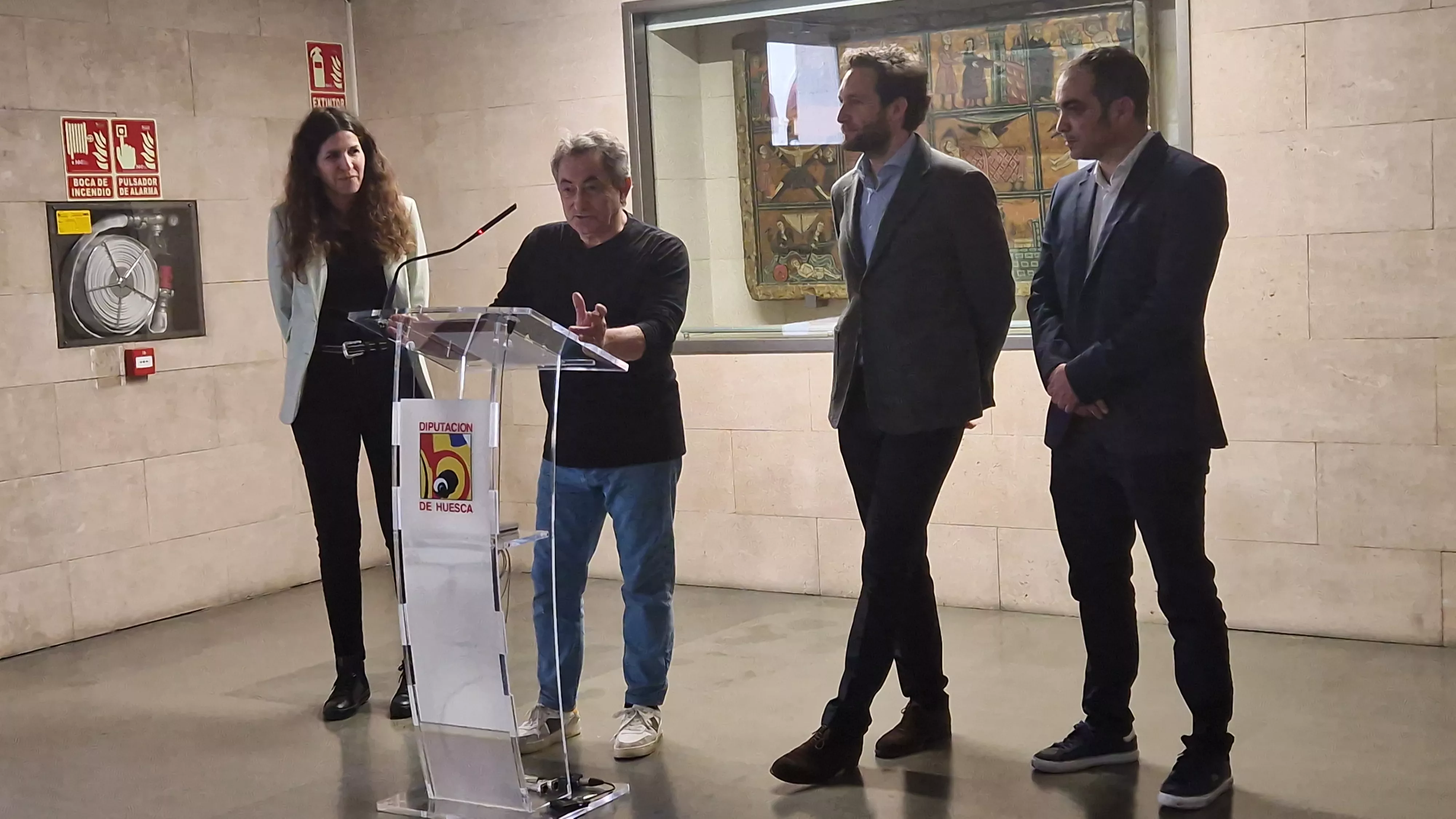 Exposición del Grupo ZheBRA en la DPH. Foto Myriam Martínez