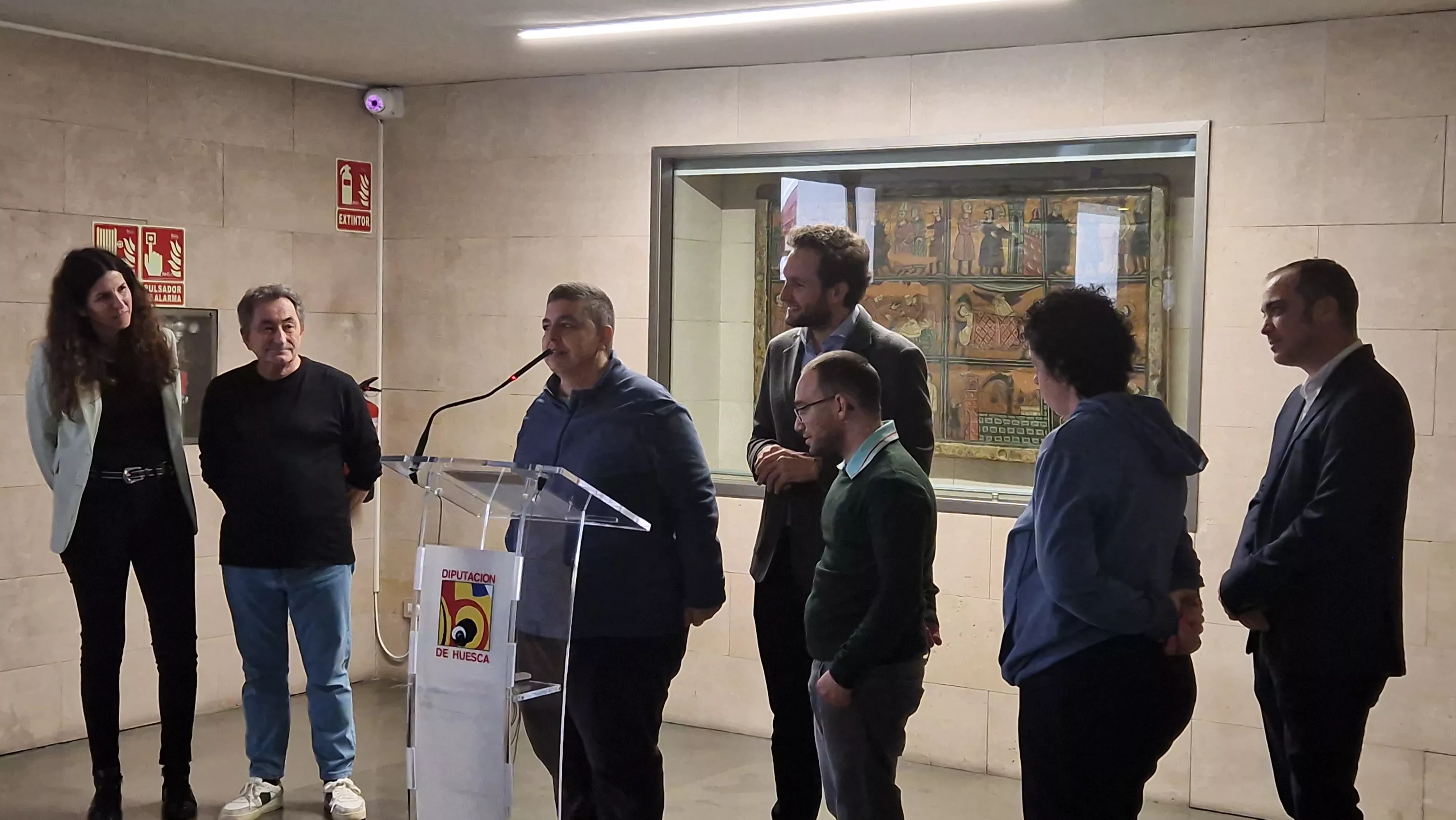 Exposición del Grupo ZheBRA en la DPH. Foto Myriam Martínez