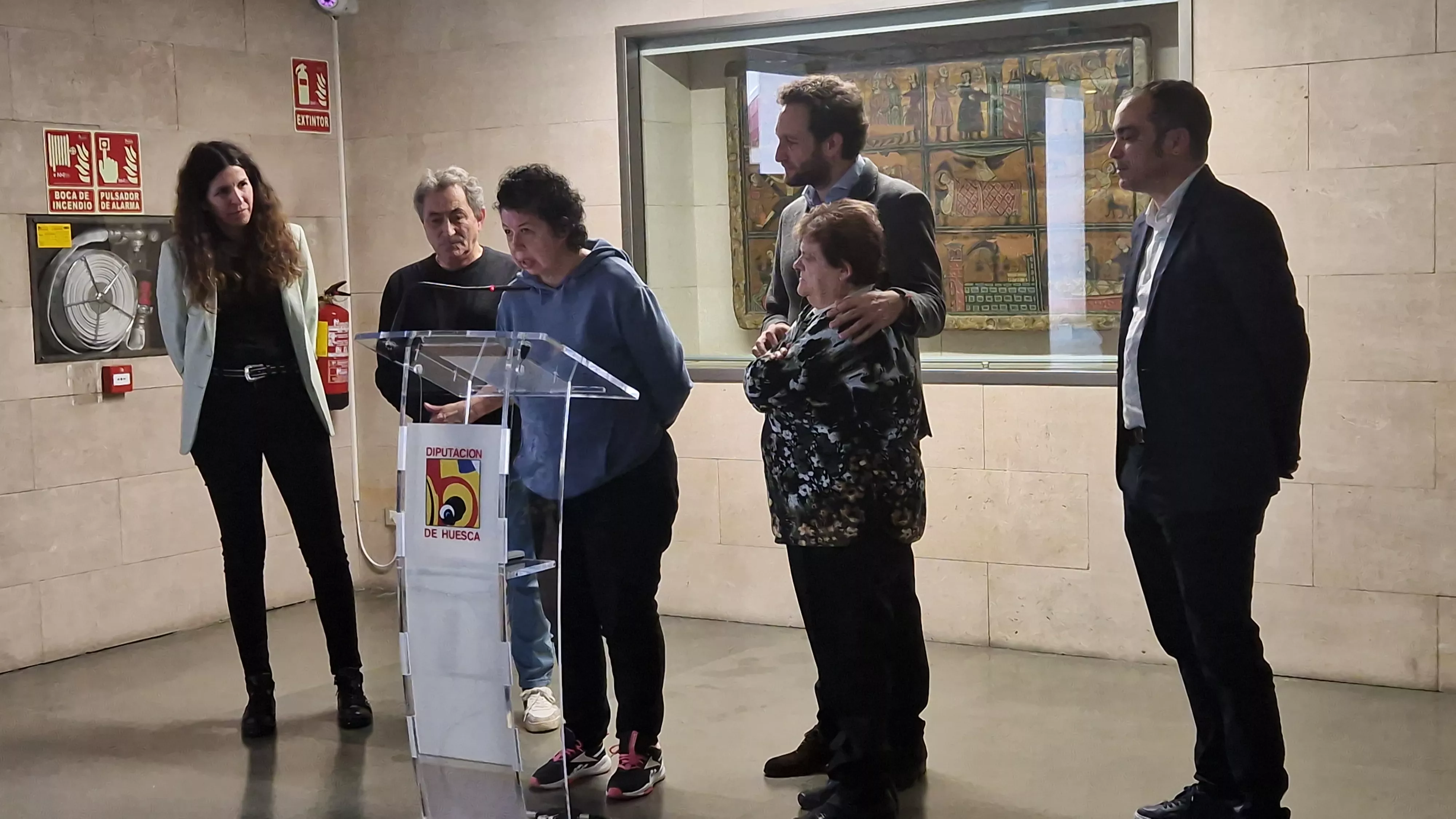 Exposición del Grupo ZheBRA en la DPH. Foto Myriam Martínez