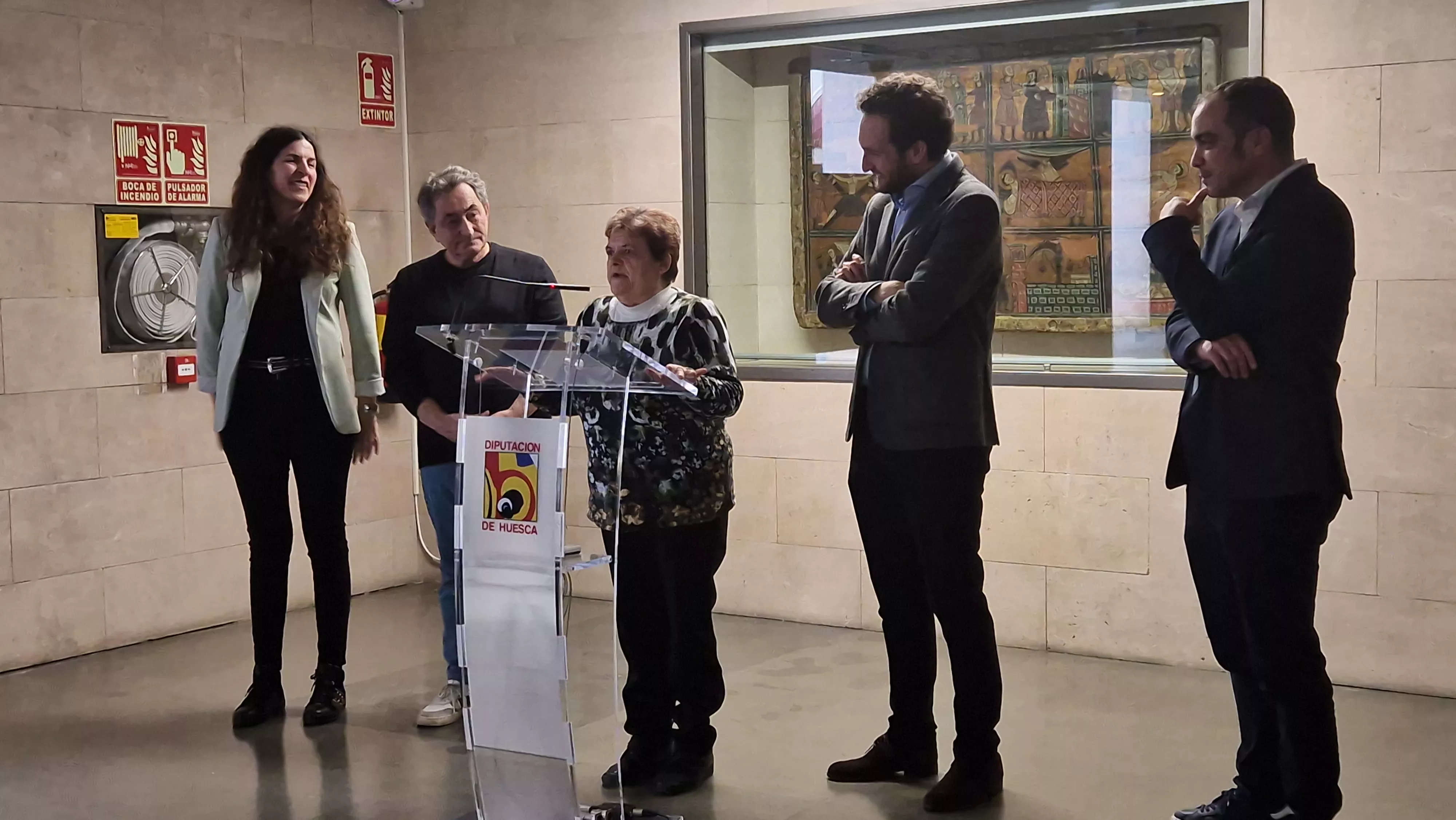 Exposición del Grupo ZheBRA en la DPH. Foto Myriam Martínez