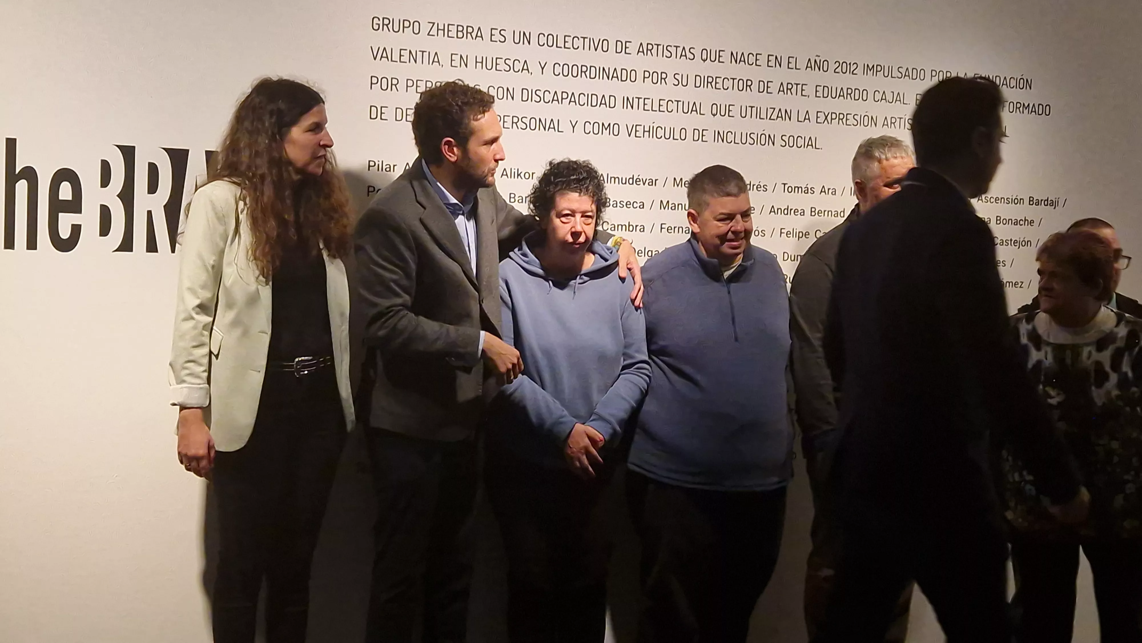 Exposición del Grupo ZheBRA en la DPH. Foto Myriam Martínez