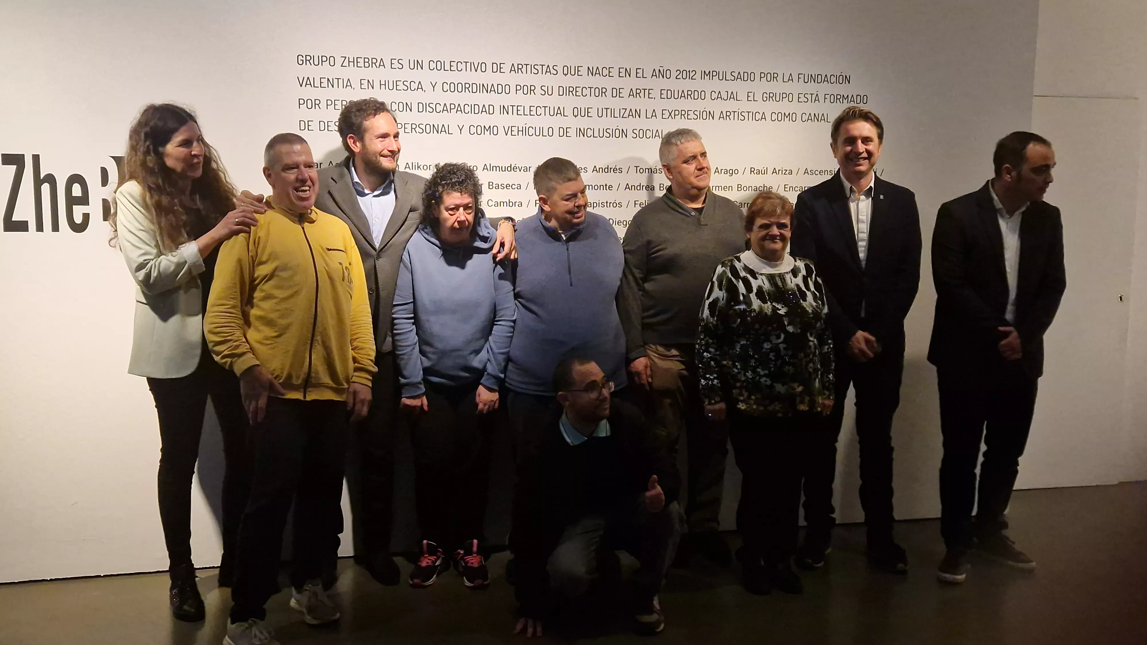 Exposición del Grupo ZheBRA en la DPH. Foto Myriam Martínez