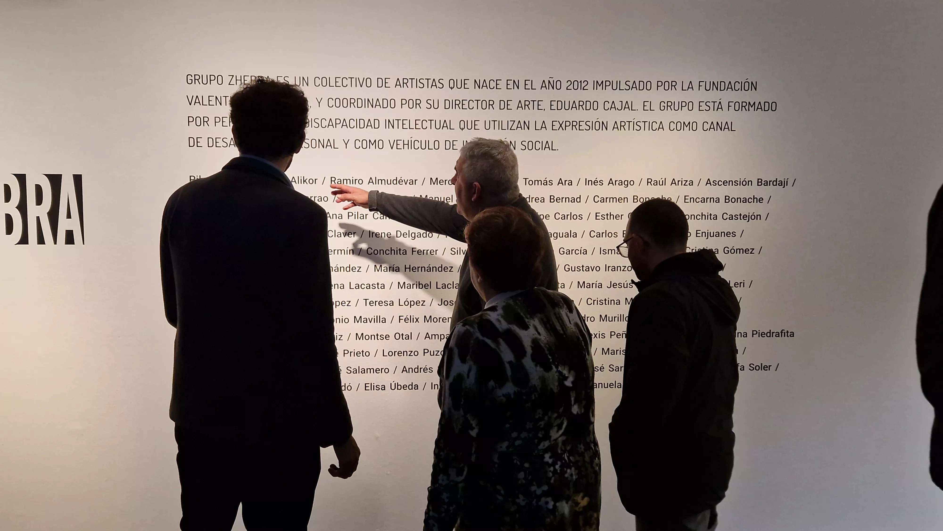 Exposición del Grupo ZheBRA en la DPH. Foto Myriam Martínez