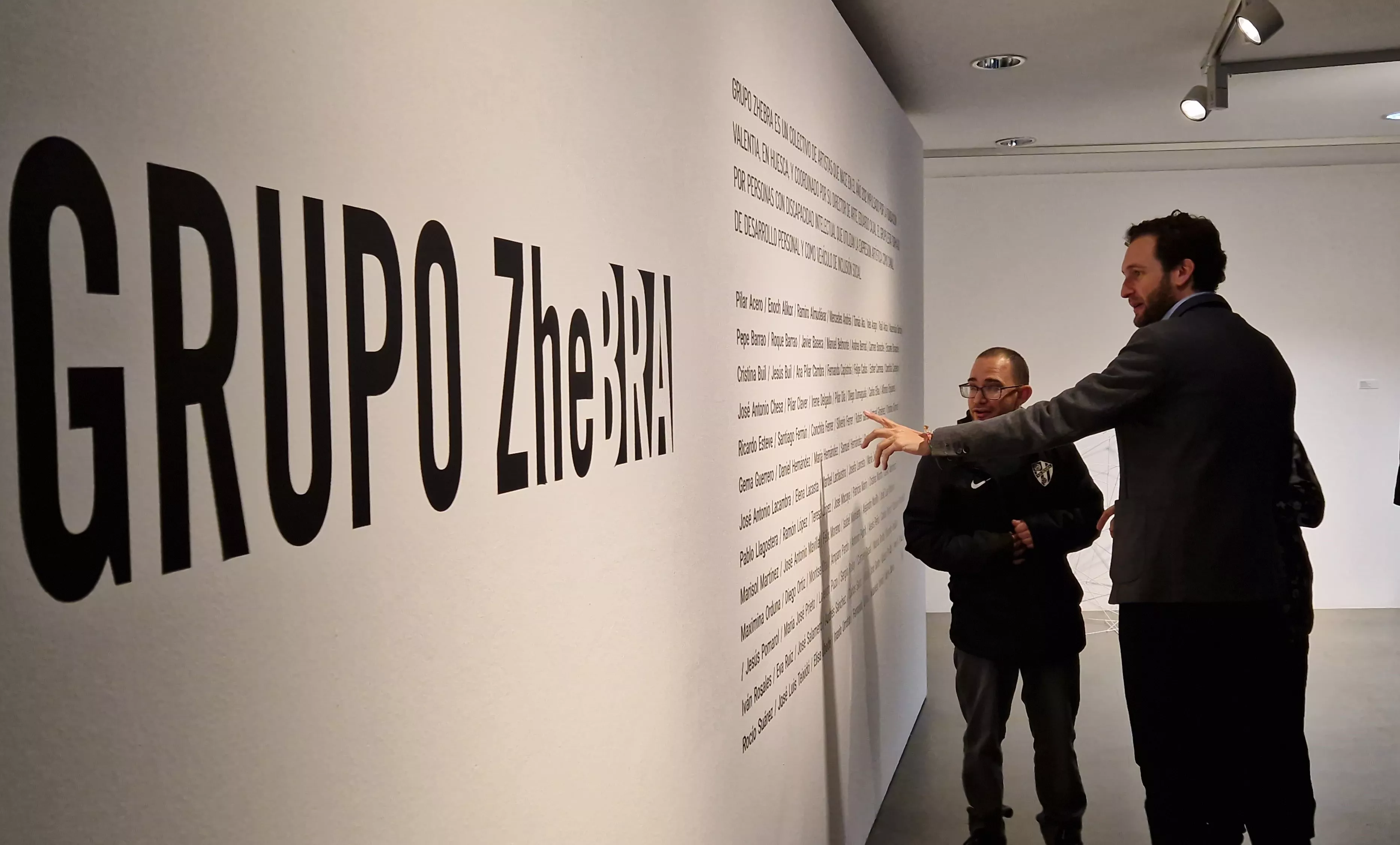 Exposición del Grupo ZheBRA en la DPH. Foto Myriam Martínez