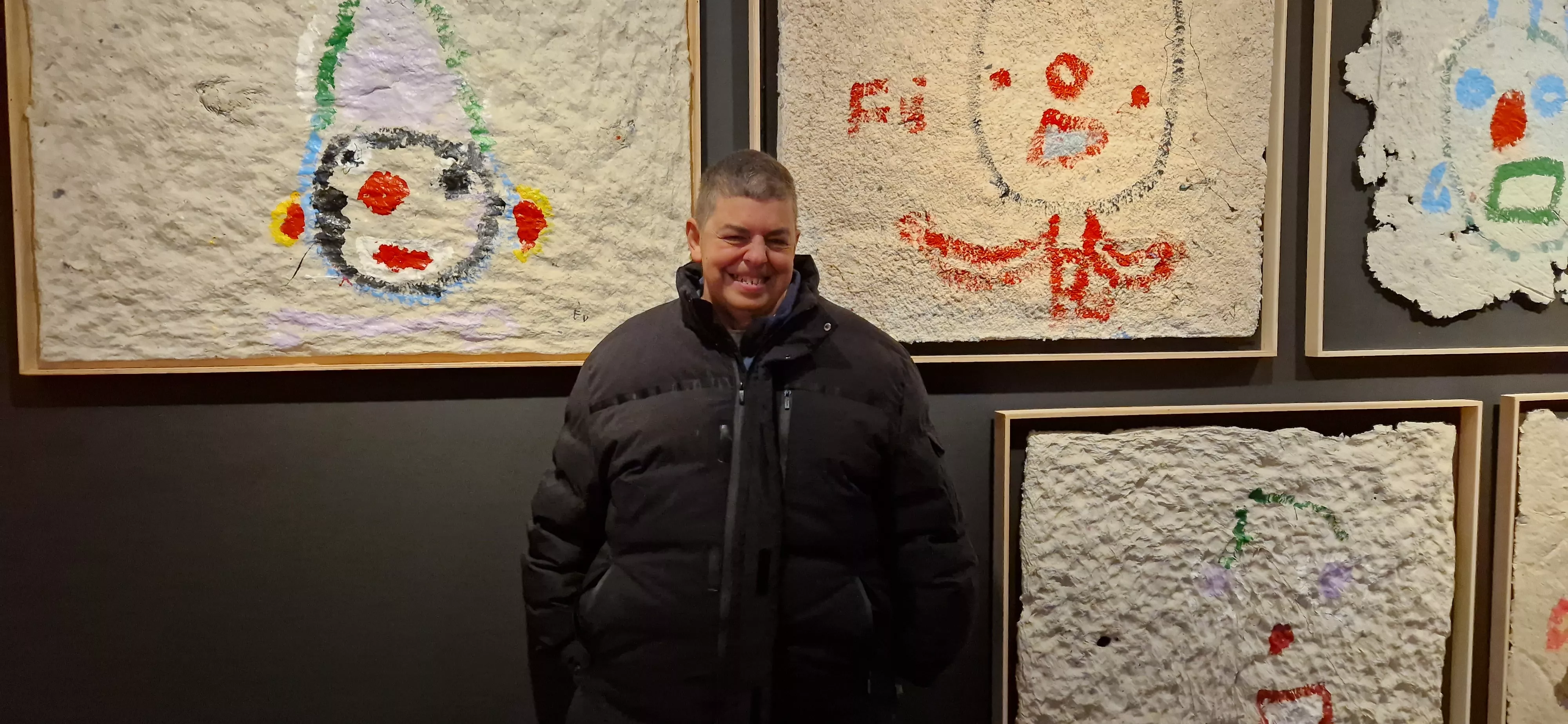 Fernando Vidal. Exposición del Grupo ZheBRA en la DPH. Foto Myriam Martínez