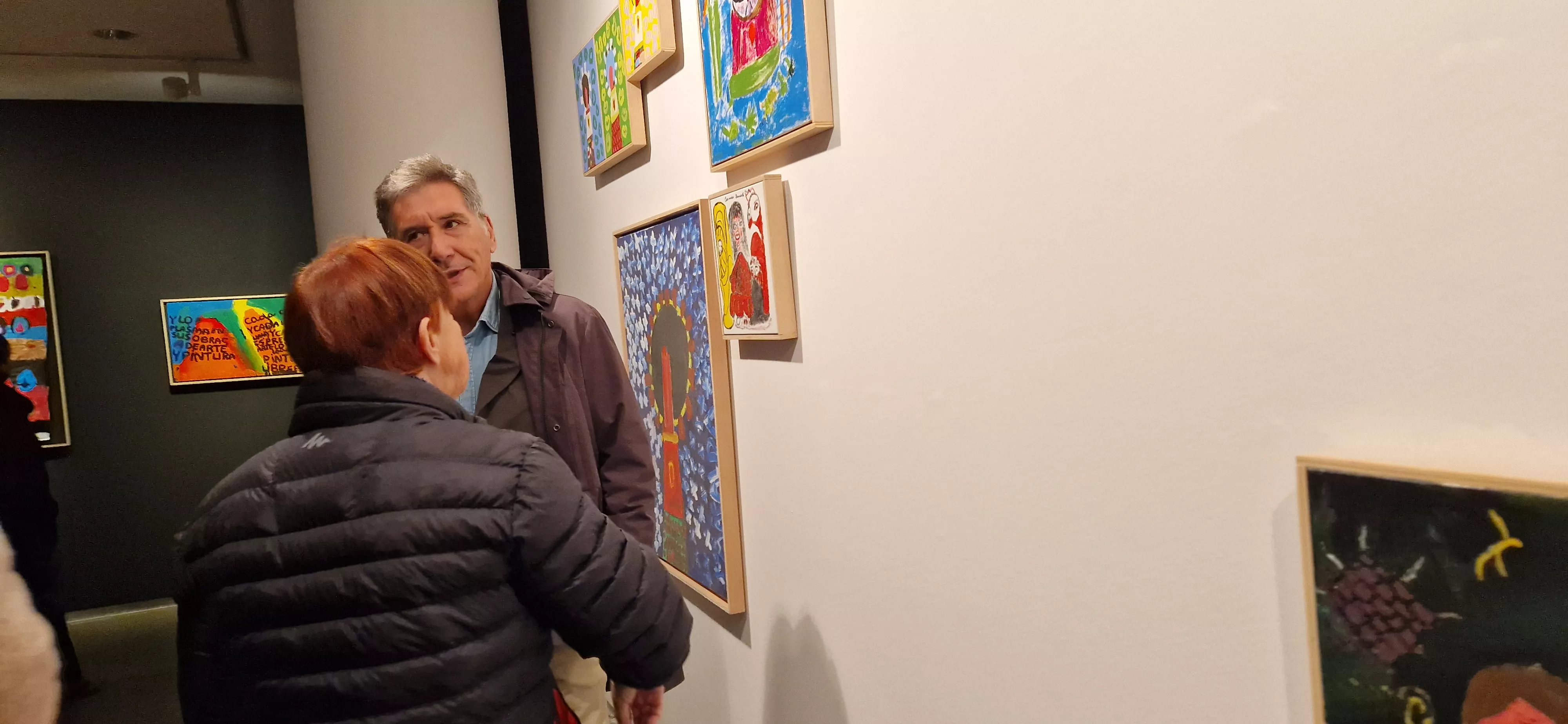 Inauguración de la exposición del Grupo ZheBRA en la DPH. Foto Myriam Martínez