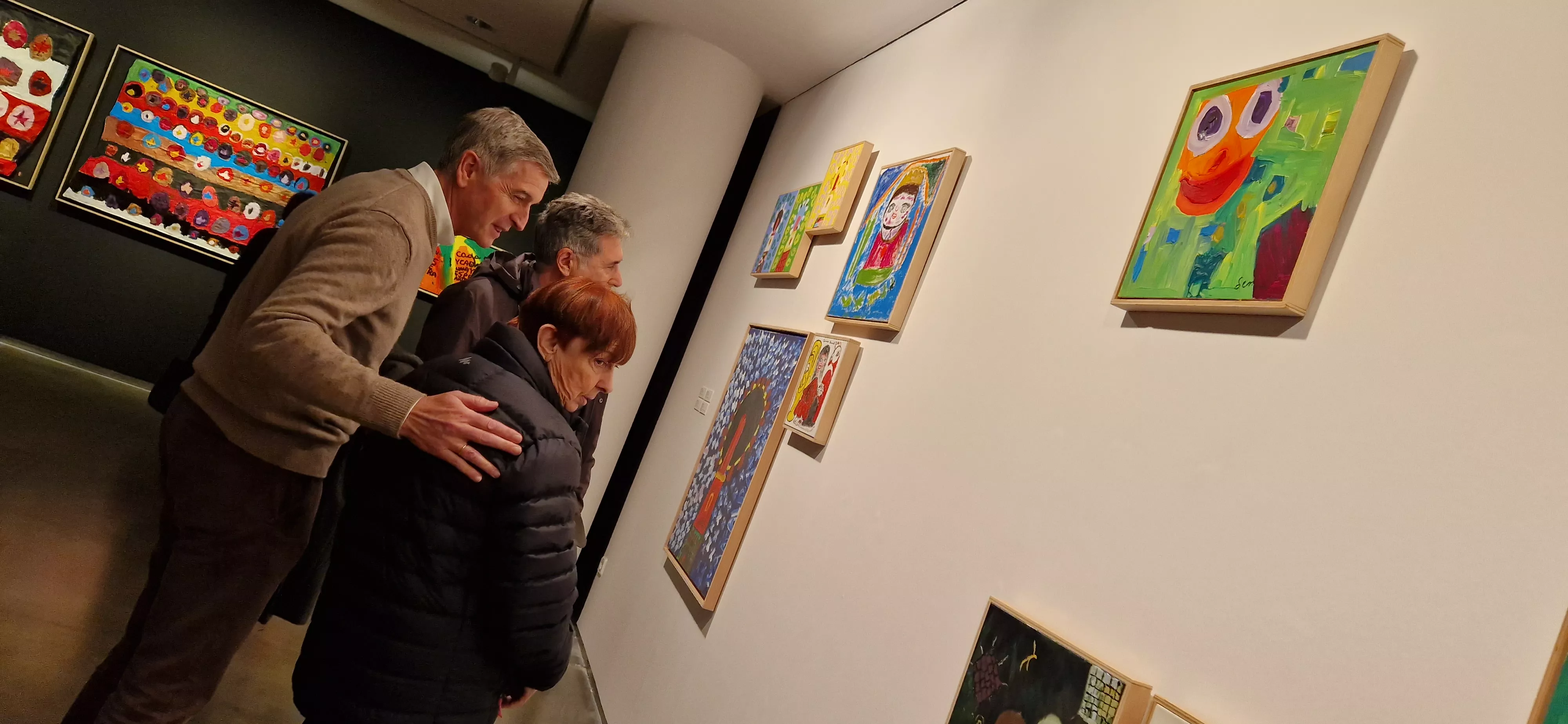 Inauguración de la exposición del Grupo ZheBRA en la DPH. Foto Myriam Martínez