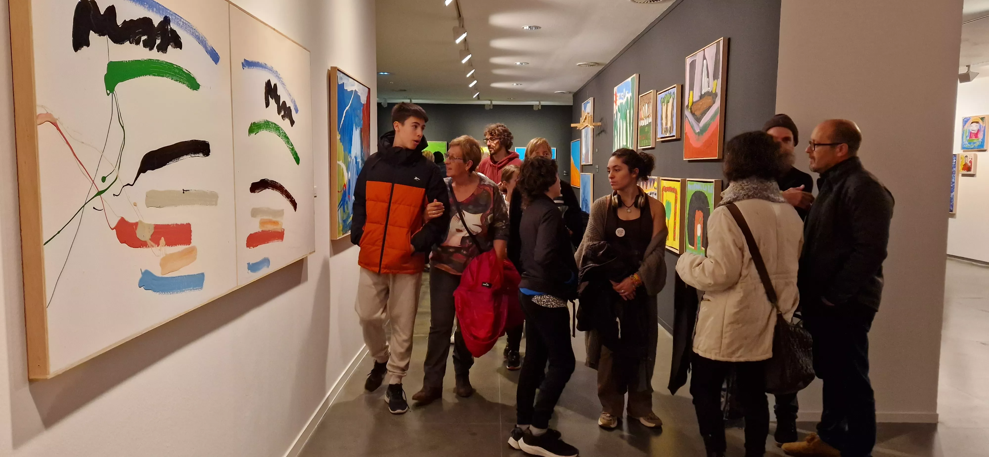 Inauguración de la exposición del Grupo ZheBRA en la DPH. Foto Myriam Martínez